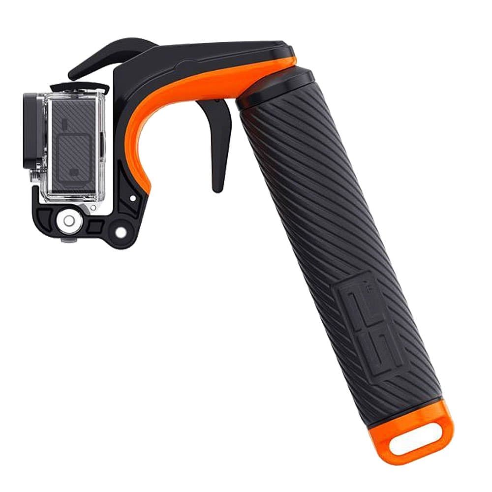 Gran Voo Waterproof Floating Handle with Gun Shutter Trigger with PC and Silicone for GoPro Hero 3 +/3/4 Sports Camera