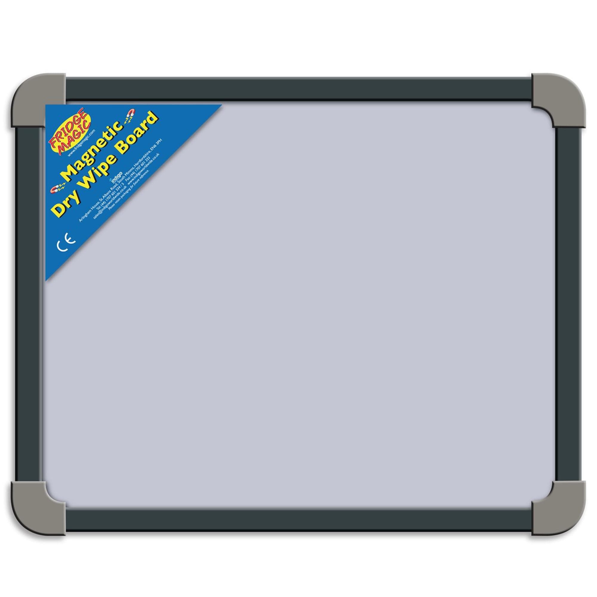 – A4 Magnetic Whiteboard with Durable Frame - Versatile Mini Board for Office, Home, and Education - 30 x 25cm