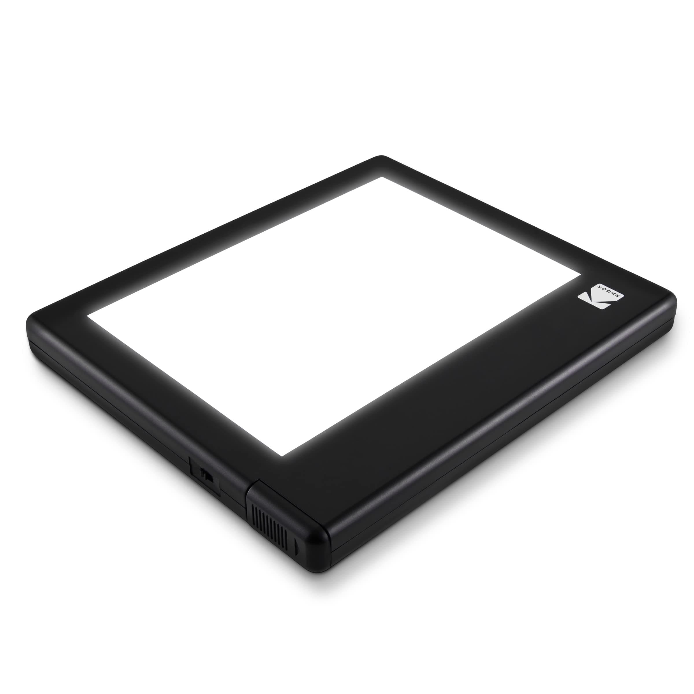 LED Light Box 7”x5” for Negatives, Slides & Films | Illuminated Board Panel for Viewing & Scanning Photos, Tattoo Drawing, Artist Sketching, Stenciling & More | Glare-Free, Battery & USB Powered