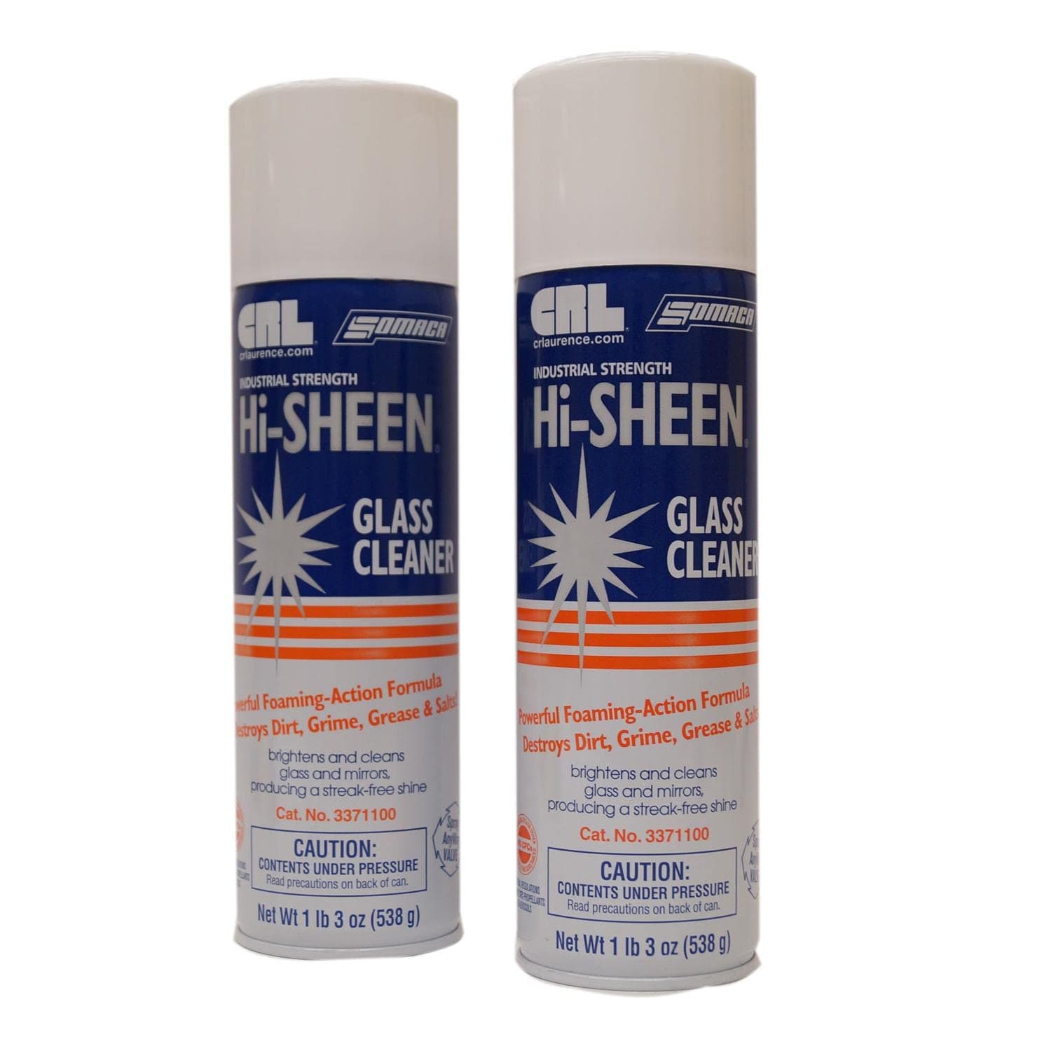 Delphi Glass Hi-Sheen Cleaner - 2 Pack