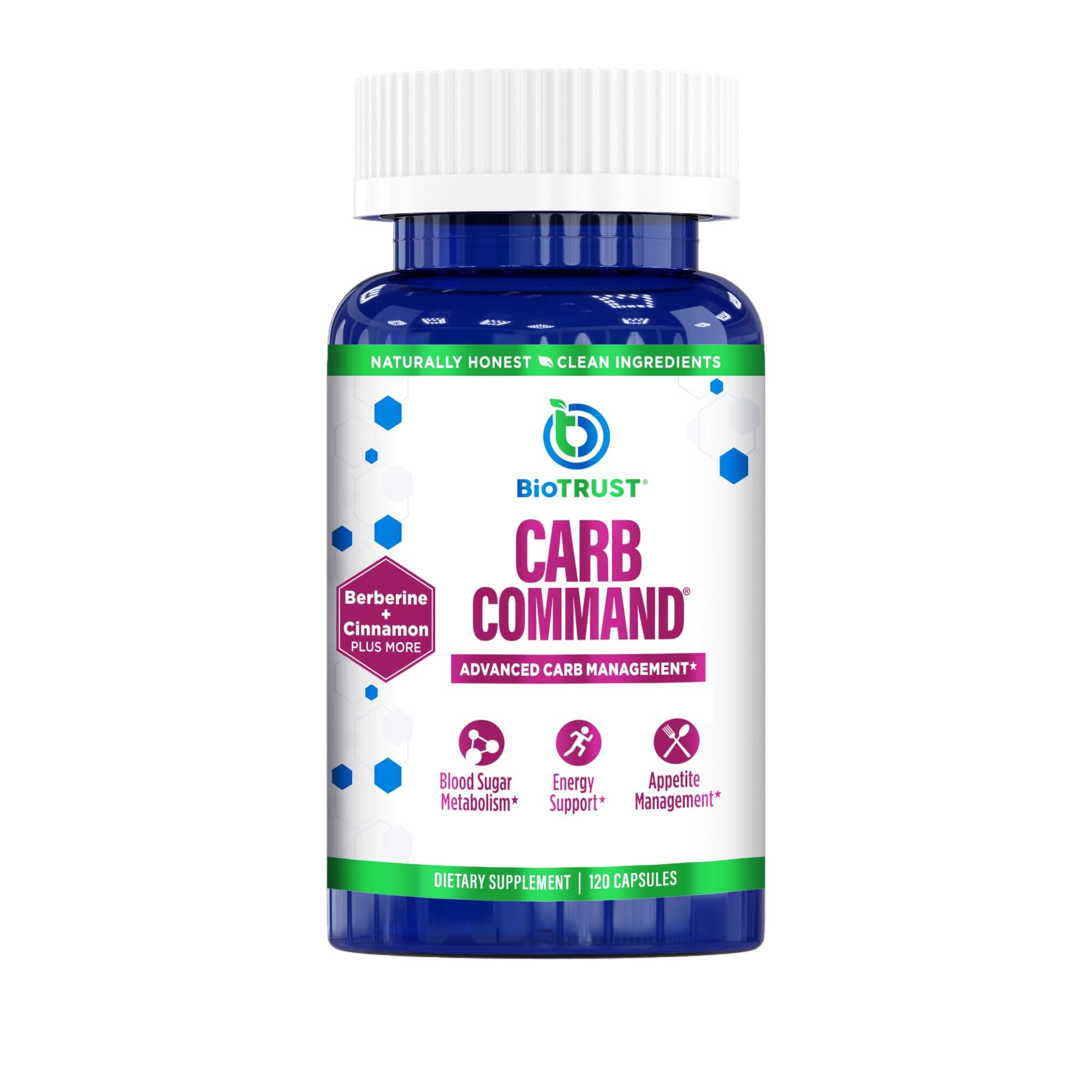 Carb Command - Carb Management Supplement, Metabolic Support for Ketosis, Supports Keto, Low Carb and Paleo Lifestyle (60 Servings)