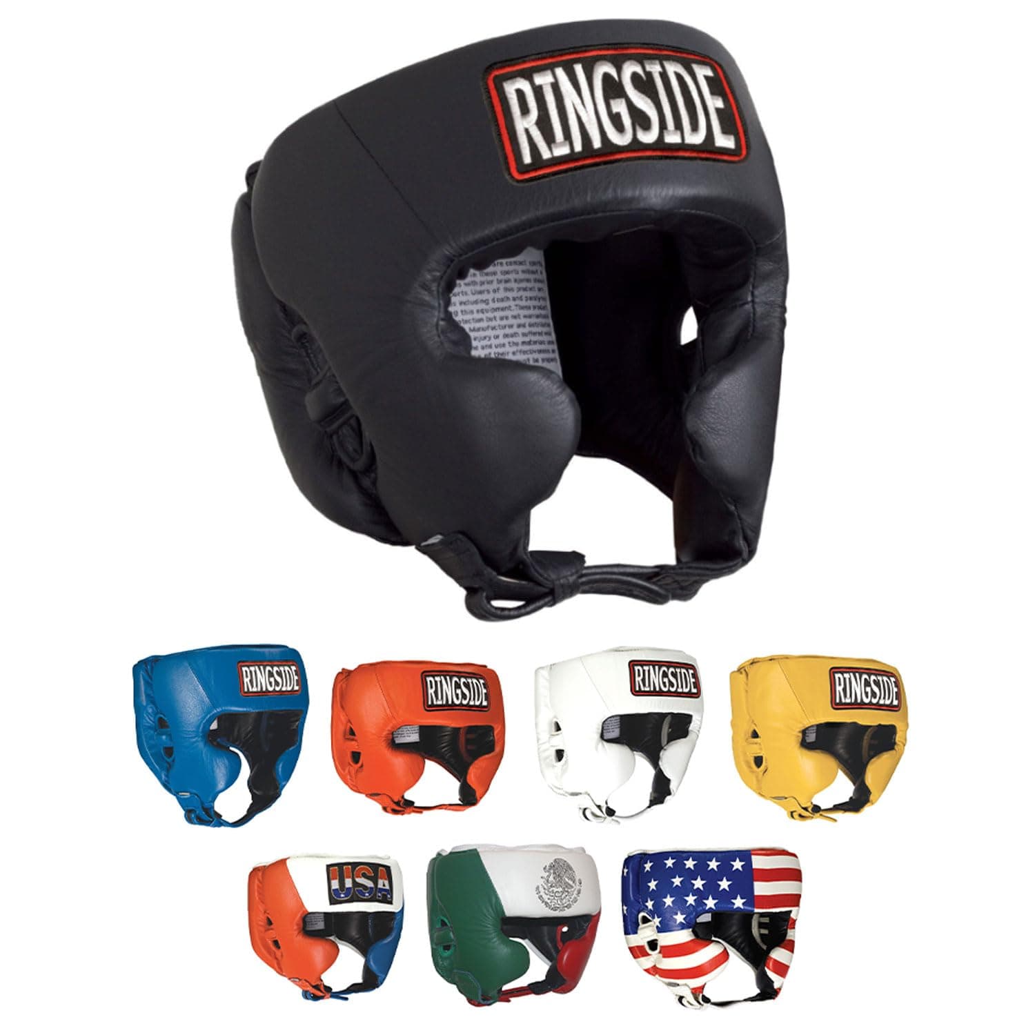 Ringside Competition-Like Boxing Headgear with Cheeks
