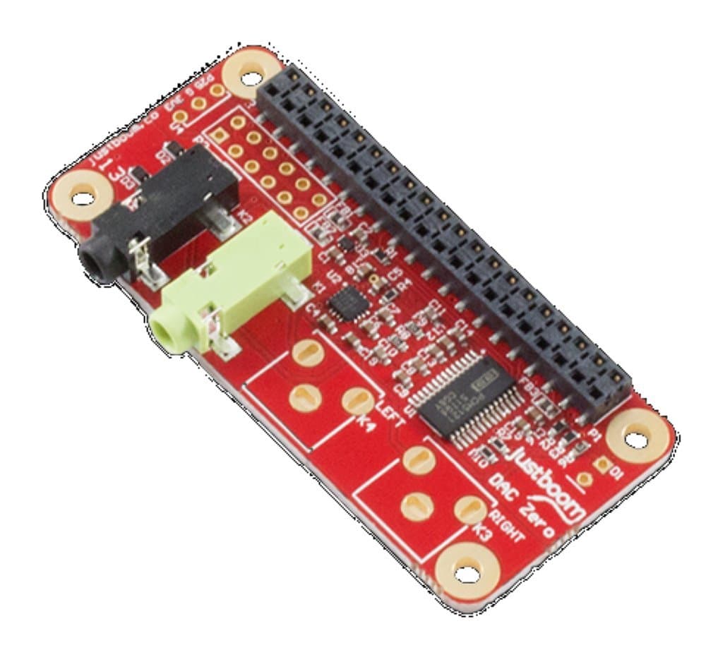 DAC Zero pHAT for Raspberry Pi Zero