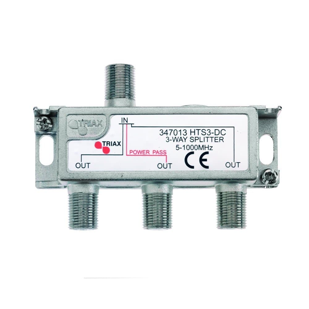 Triax HTS 3DC - 3 way splitter