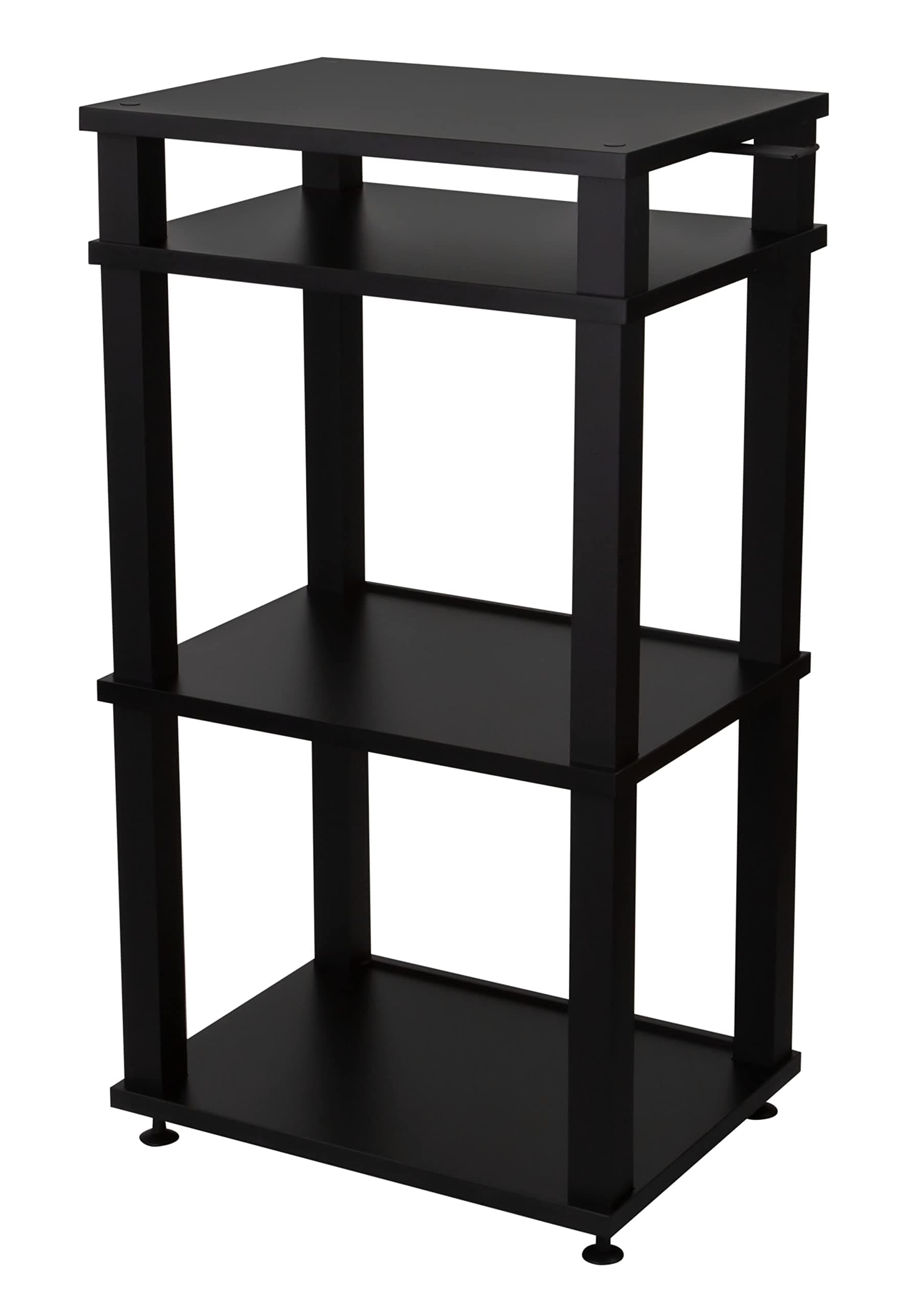 Andover Audio SpinStand Audio Component & Record Rack, Black