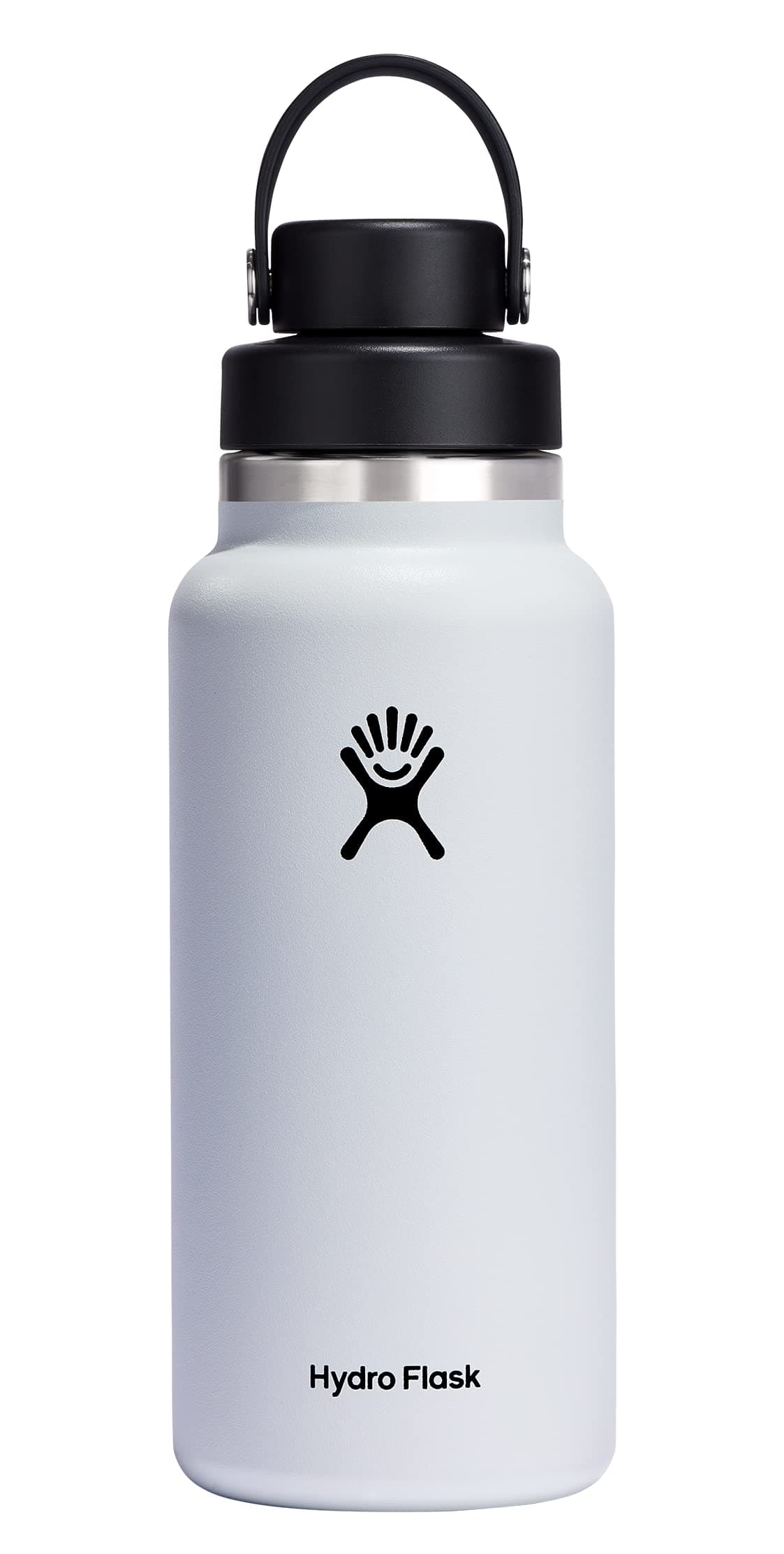 Hydro Flask 32oz Wide Flex Chag Cap, White