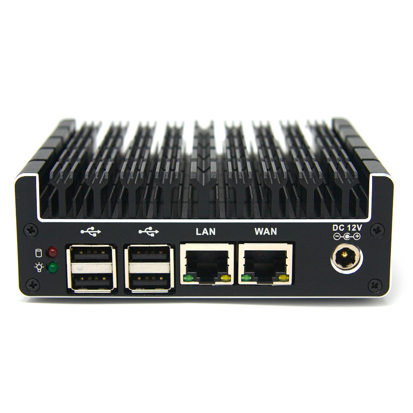 Vault FW2B - 2 Port, Firewall Micro Appliance/Mini PC - Intel Dual Core, AES-NI, 8GB RAM, 120GB mSATA SSD - Compatible with pfSense/OPNsense