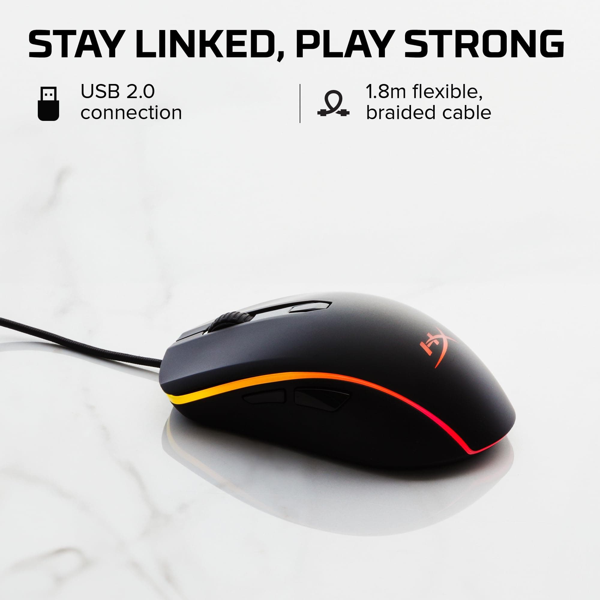 HyperX Pulsefire Surge – RGB Gaming Mouse