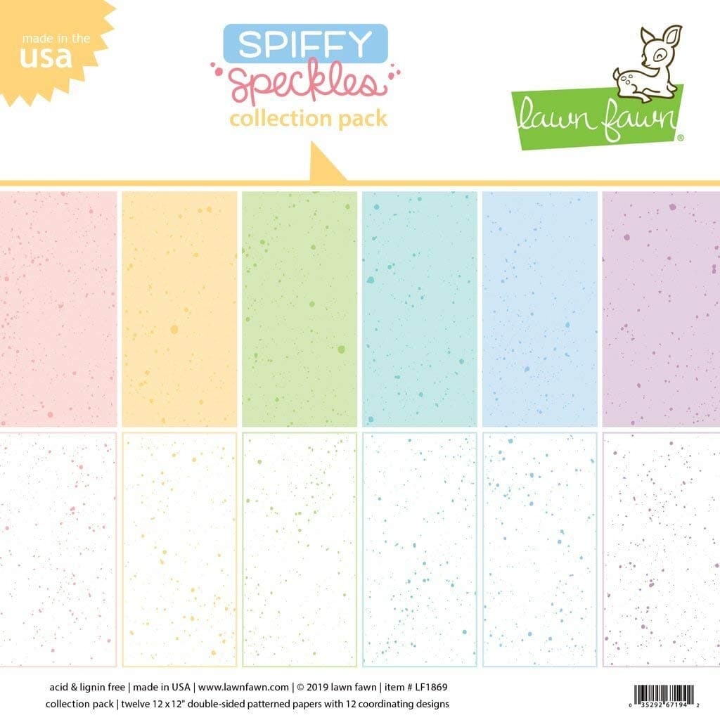 12X12 PACK-SPIFFY SPECKLE CLLTN