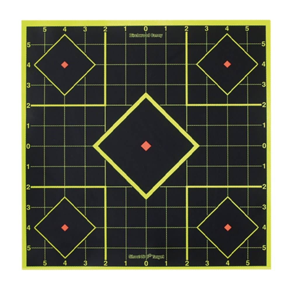 Birchwood Casey Shoot•N•C 8" Sight-in Paper Shooting Target