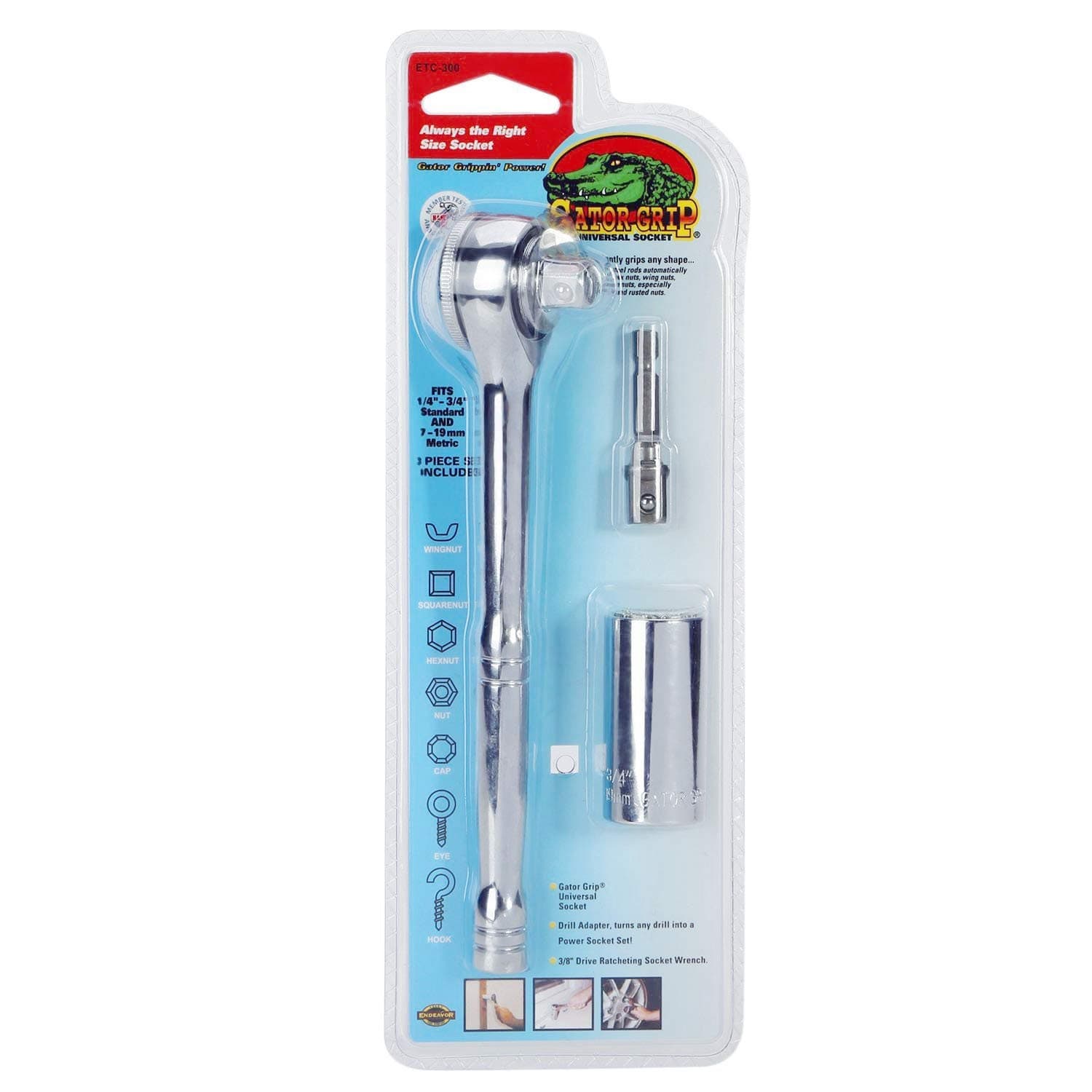 7-19 mm Universal Socket