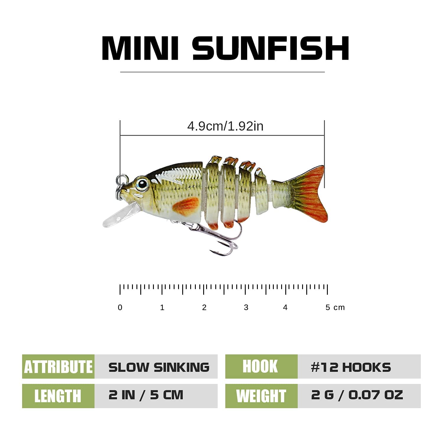 Mini Sunfish Lures