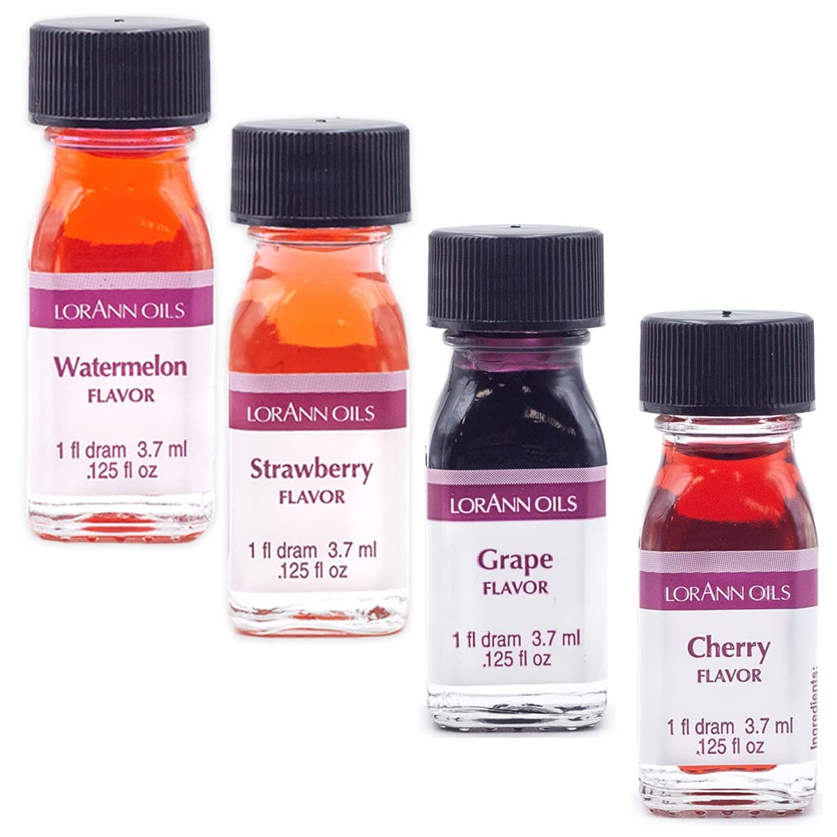 4 Fruity Flavors Dram Combo Pack