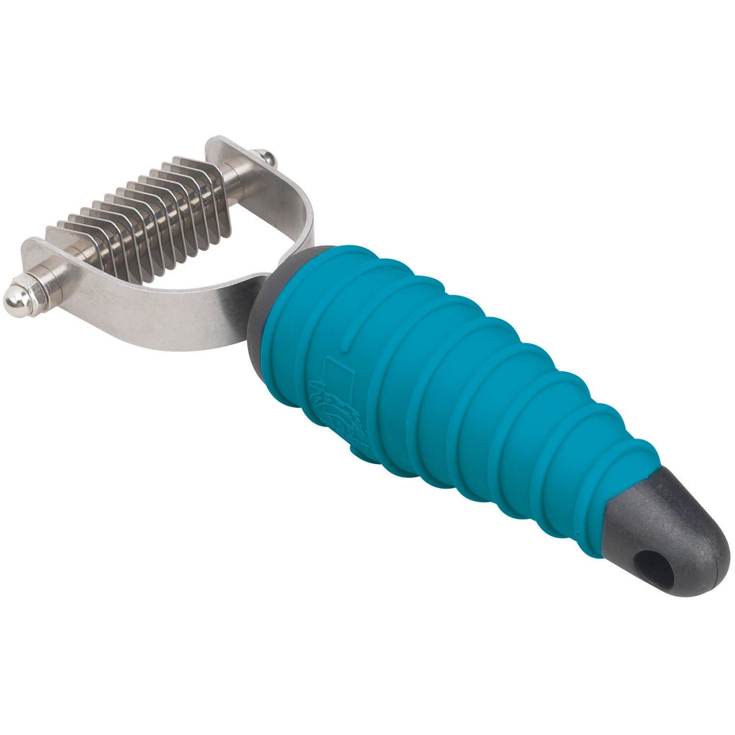 Master Grooming Tools Stripping Tools — Contoured Stripping Tools for Dog Grooming - 12-Blade Style, 6½"