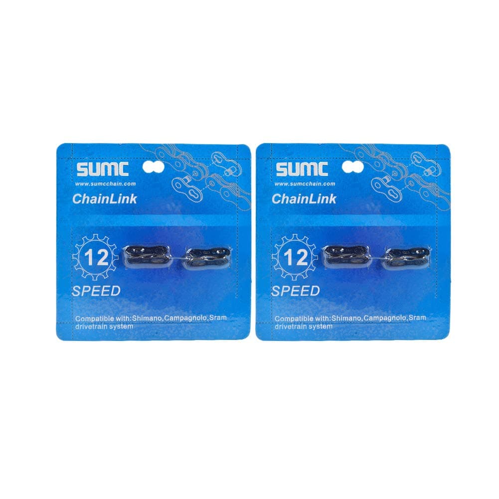 Bibike 11/12 Speed Missing Link 4 Pair SUMC Reusable Bicycle Chain Quick Link -12spd Black