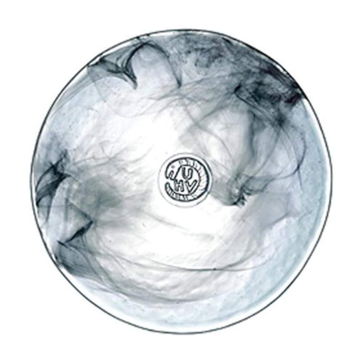 Mine Black Decorative Plate, 7.9" Diameter