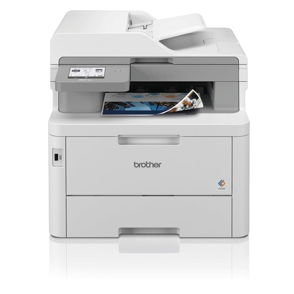Brother MFC-L8340CDW Professional Compact Colour LED All-in-one Printer,Print, copy, scan and fax, Wireless, USB 2.0,UK Plug