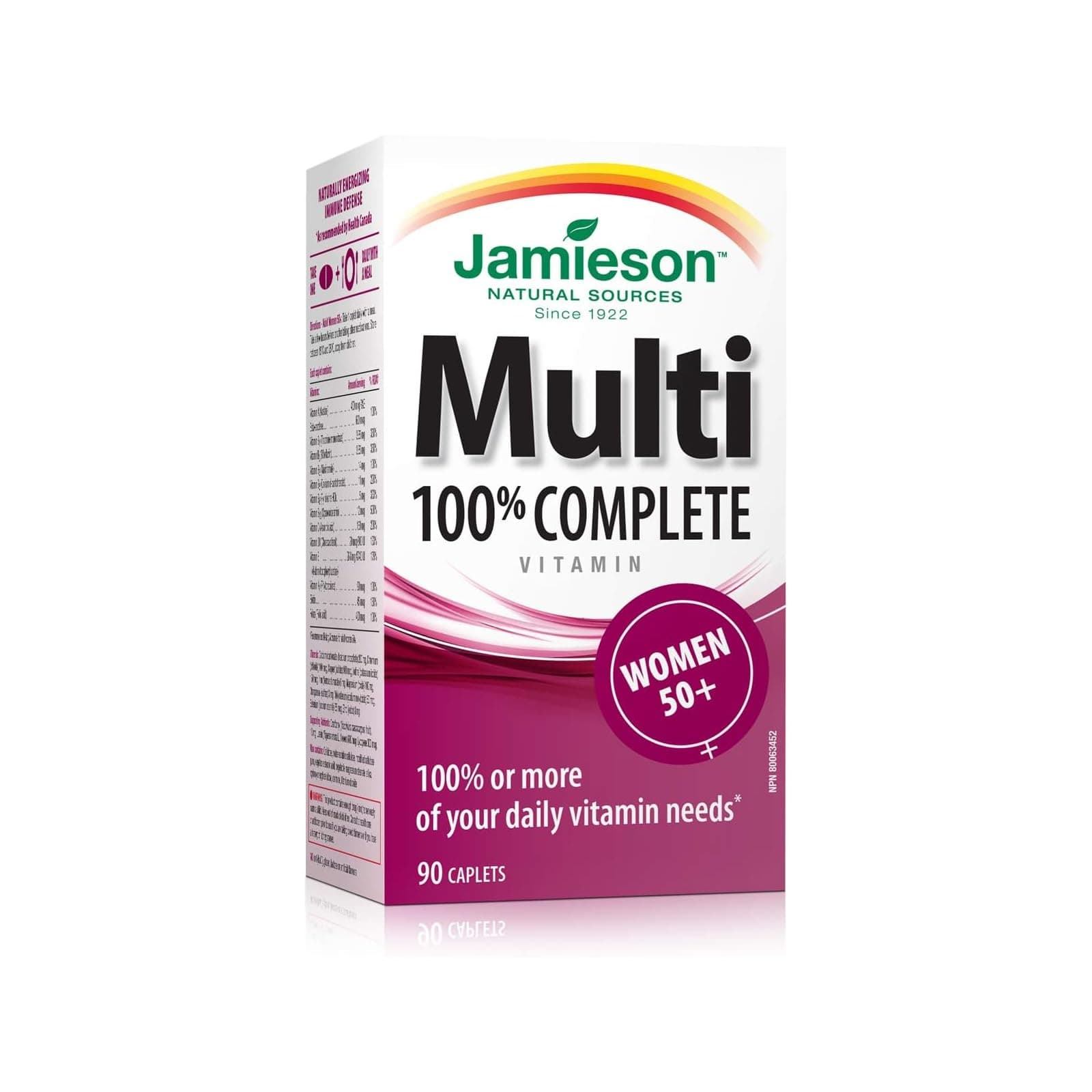 Jamieson Multi Complete Vitamin for Women 50+ 90 Caplets …
