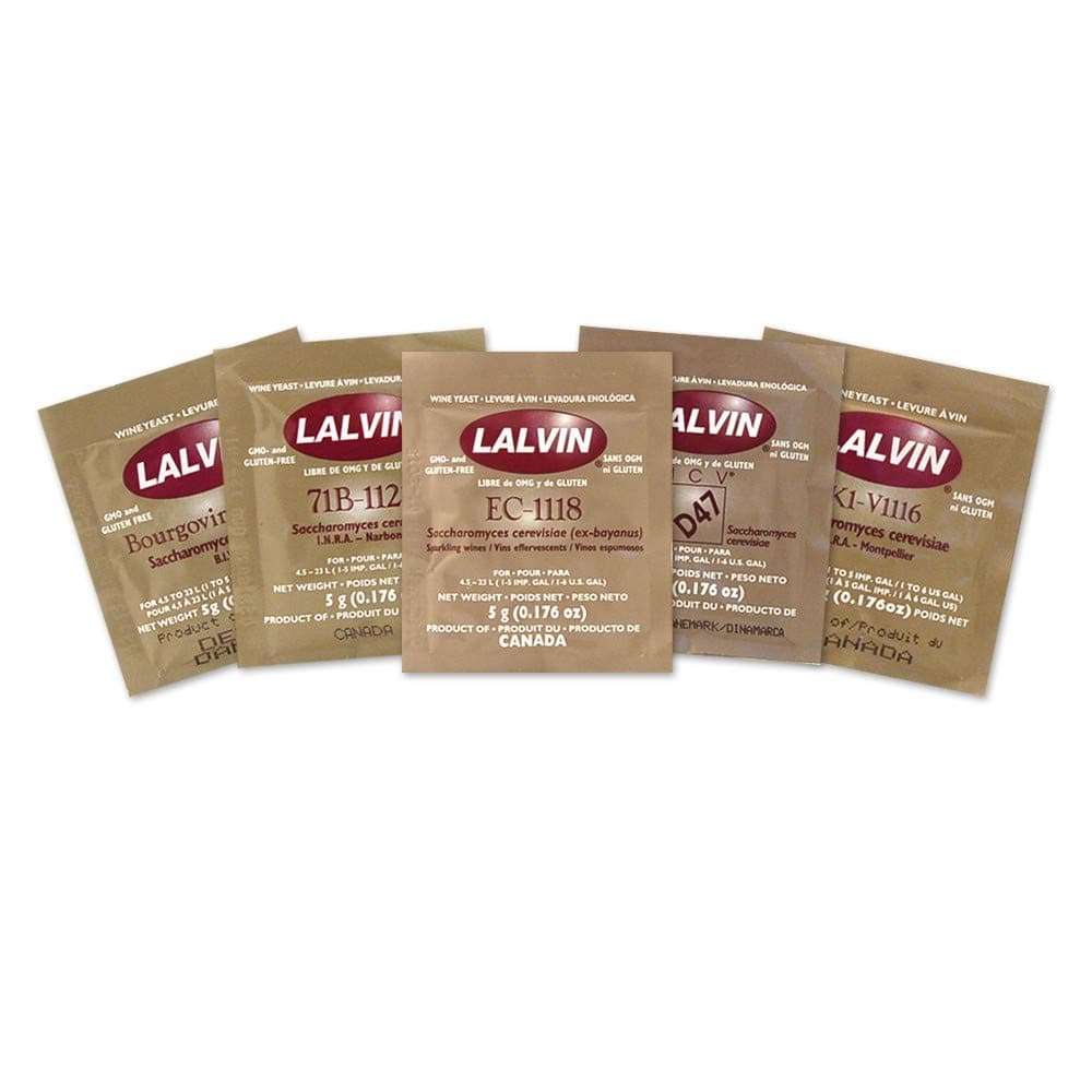ICV D47 Wine Yeast - 5 Pack