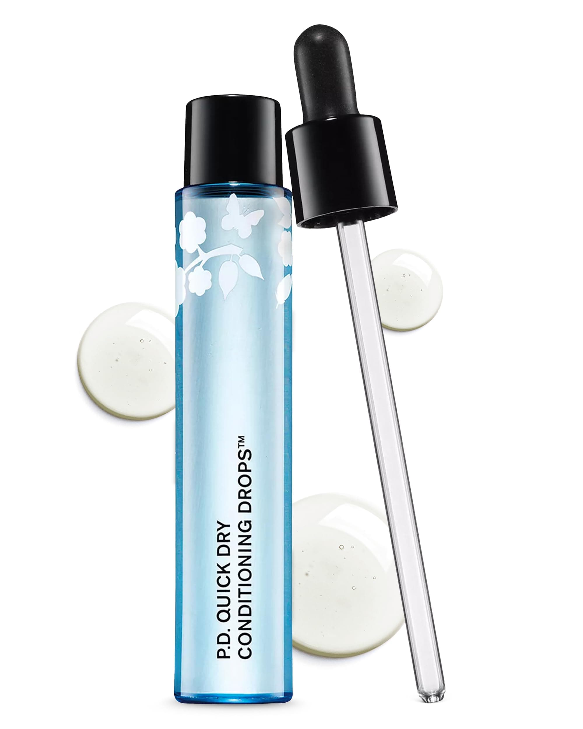 P.D. Quick Dry Conditioning Drops, Accelerate nail lacquer dry time, Rose Hip Seed Oil, Cruelty-Free, Gluten Free, Vegan Friendly