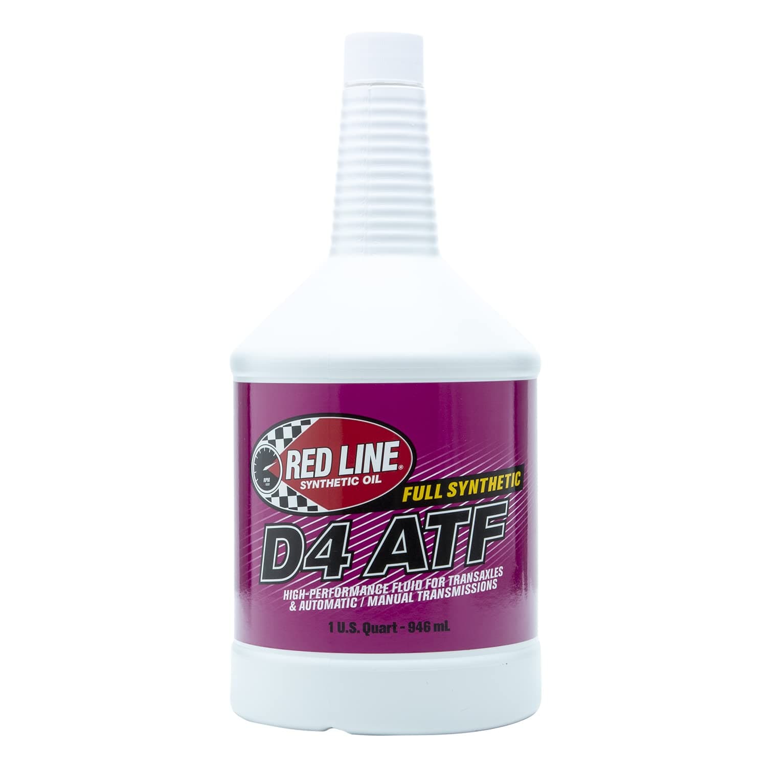Red Line D4 ATF (Dex/Merc) 32 oz (946ml) Quart Bottle for Automatic Transmissions, Passenger Cars & Light Trucks