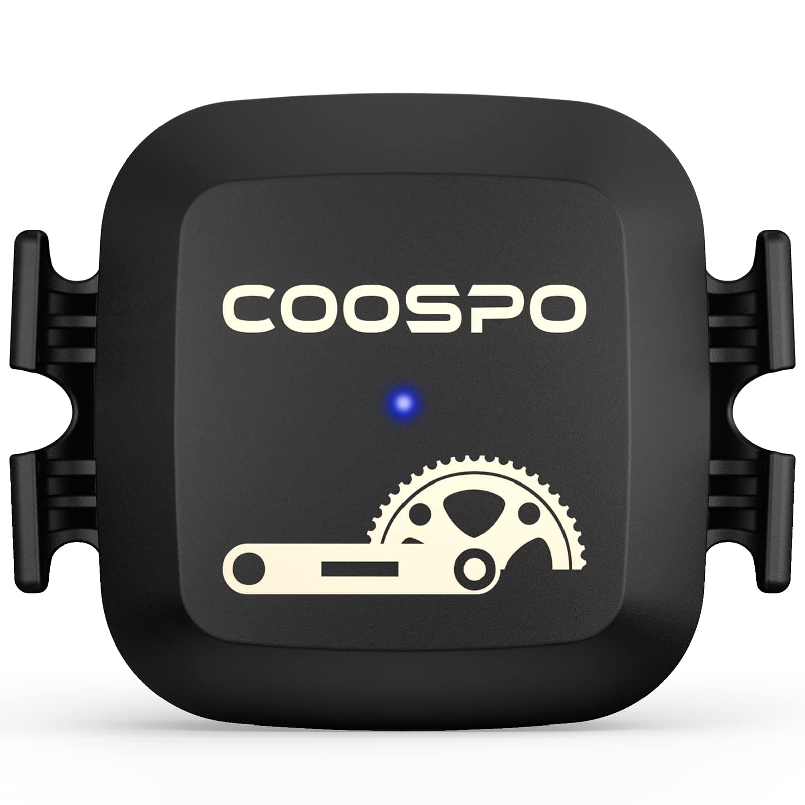 COOSPO Cadence & Speed Sensor for Cycling, Wireless Bluetooth & ANT+ Bike RPM Sensor for Cycling Computers, Compatible with IP67 / Rouvy / Zwift / Peloton / Wahoo / CooSporide