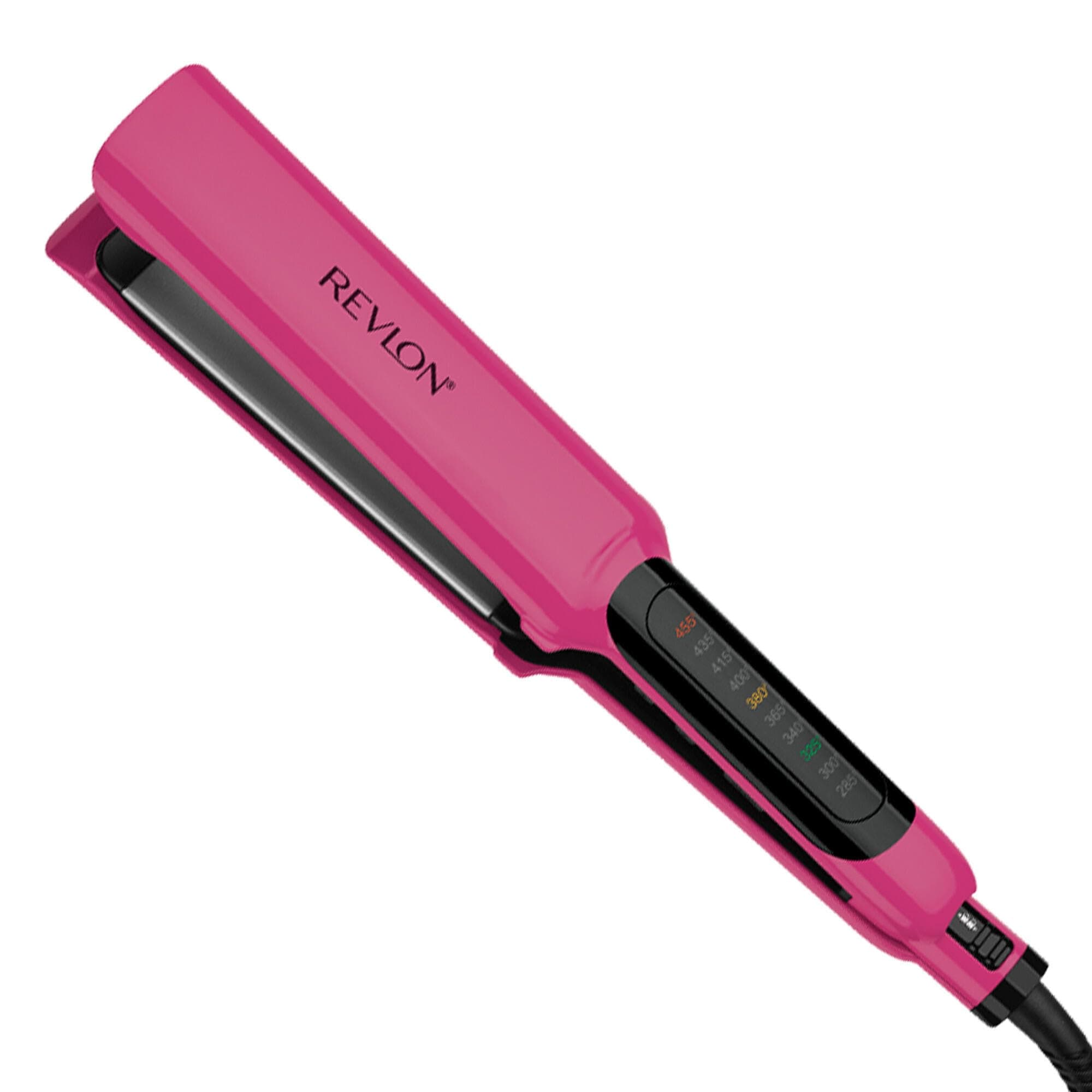 REVLON Smooth Brilliance Ceramic Extra Long Flat Iron, 1-1/2" inch