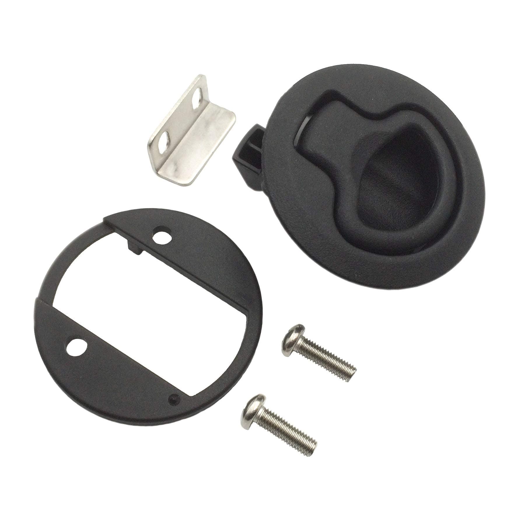 Slam Latch Hatch Round Pull Latch (OWACH AL-958-3) for 1/2" Door Replace Southco M1-63 RV Marine Boat