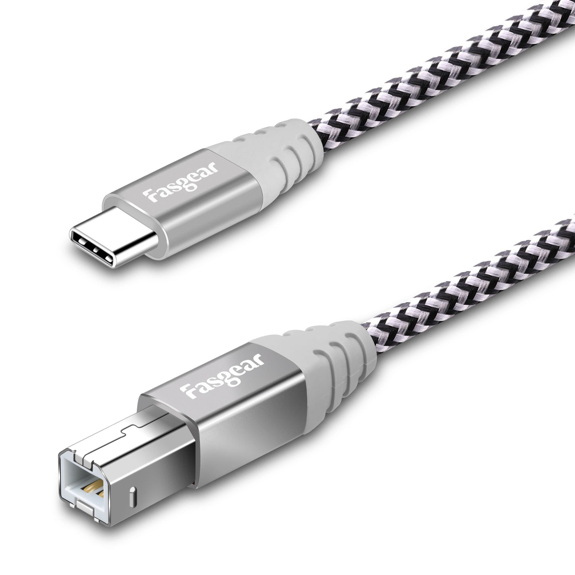 Type C to USB B Cable