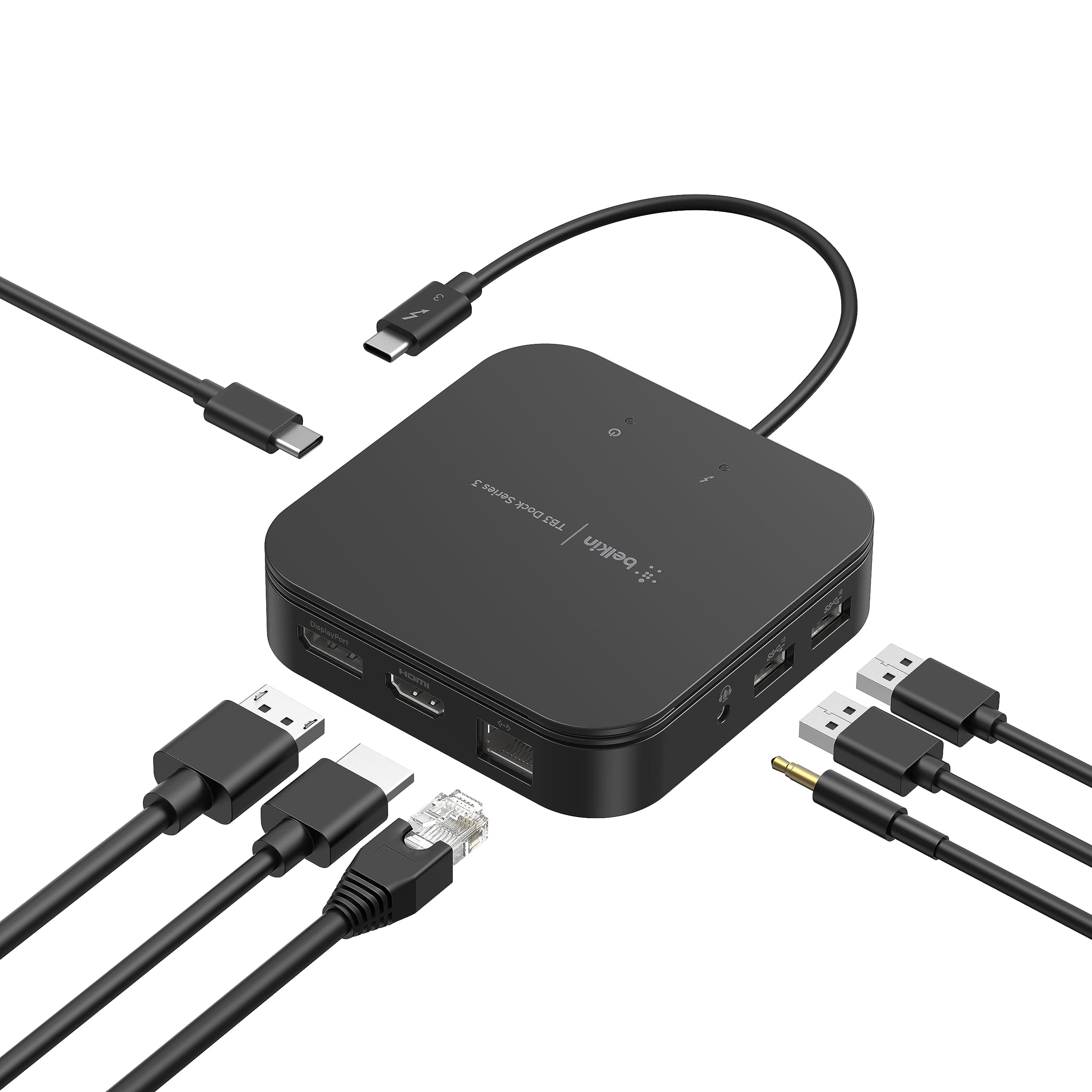Thunderbolt 3 Dock Core Wired Black