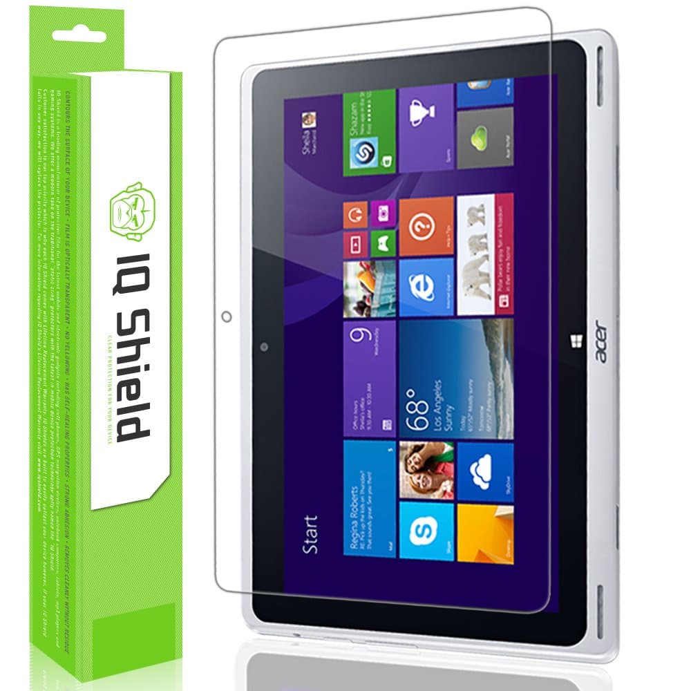 IQ Shield Screen Protector Compatible with Acer Aspire Switch 10 (Tablet Only) LiquidSkin Anti-Bubble Clear Film