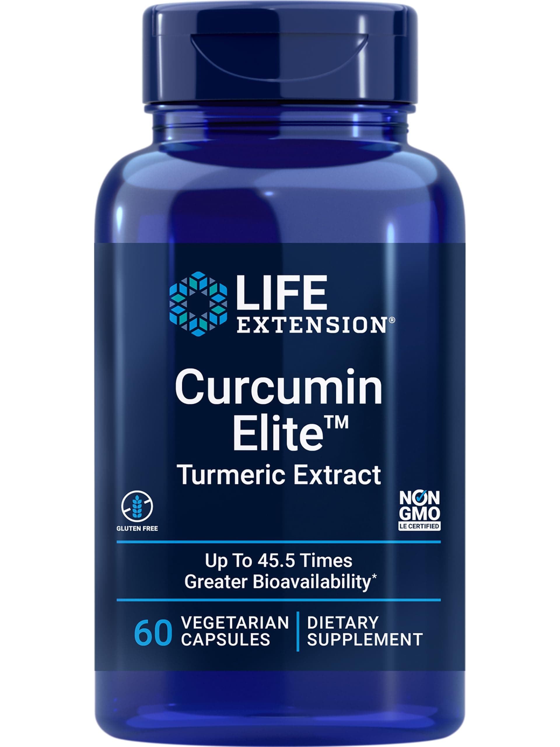 Life Extension Curcumin Elite Turmeric Extract, 60 Count