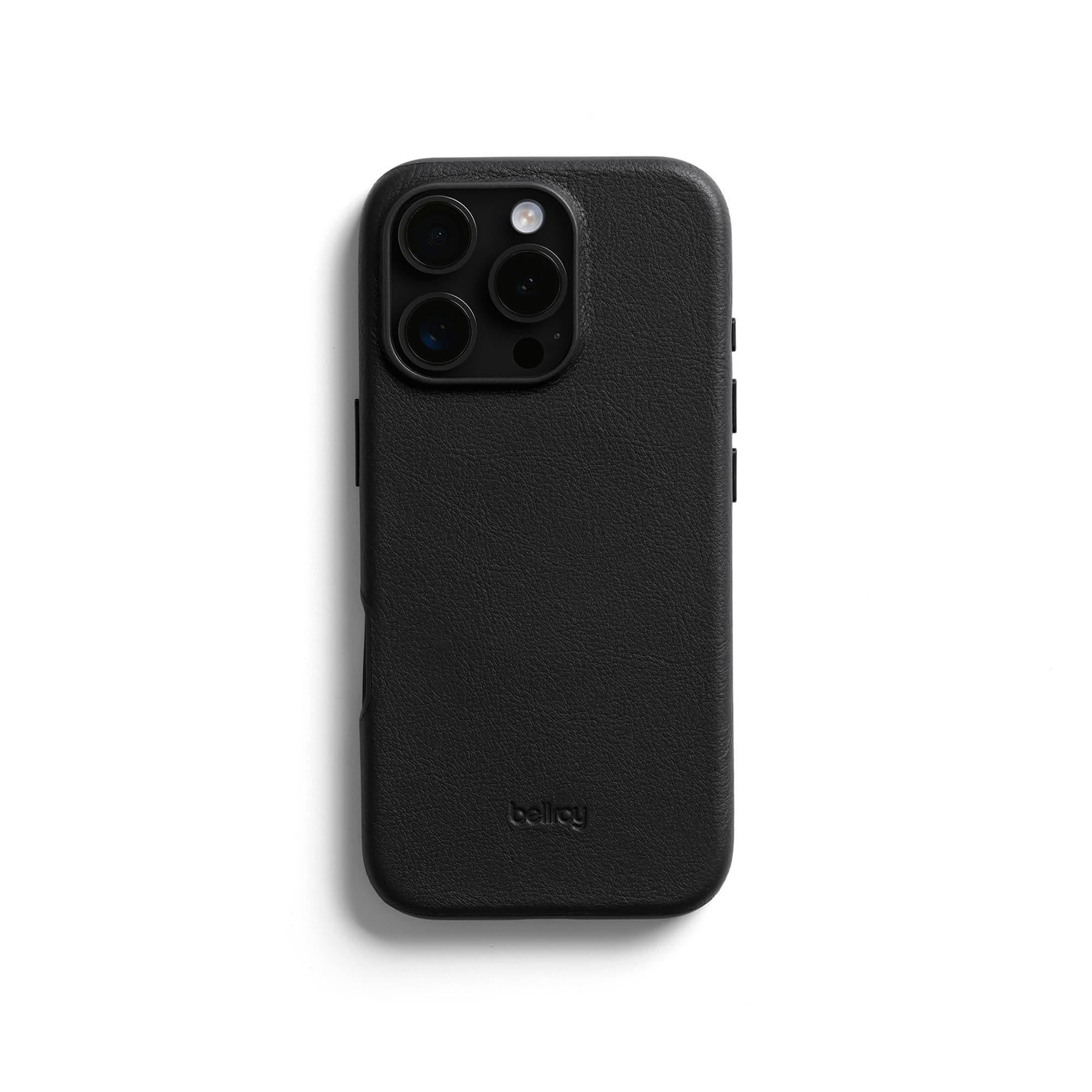 Leather Case for iPhone 16 Pro Max - Black