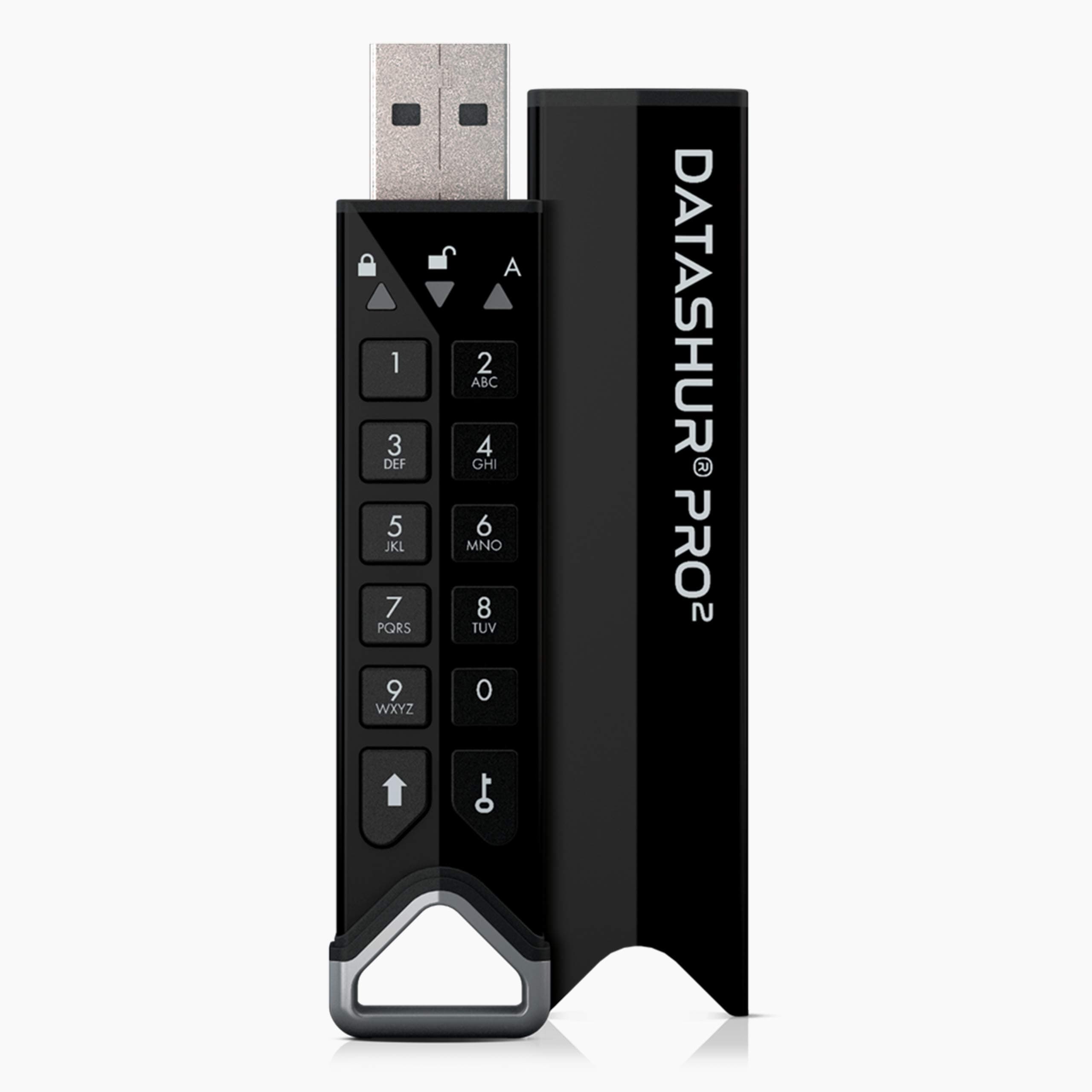 iStorage datAshur PRO2 32GB secure encrypted flash drive - IS-FL-DP2-256-32