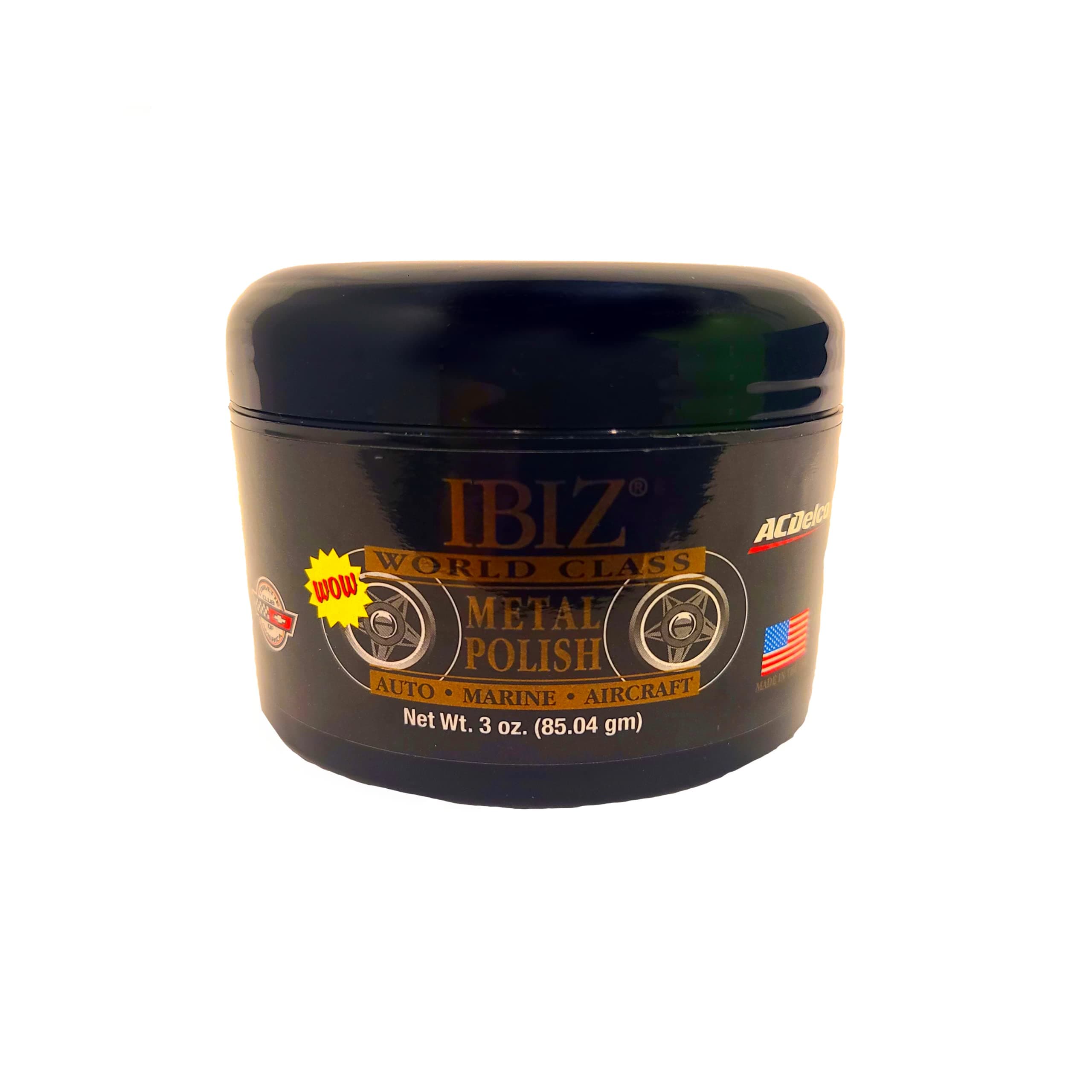 IBIZ® Metal Polish - Rust Remover & Multiuse Cleaner - Specially formulated for use as Chrome Polish, Silver Polish, and All Other Metals!