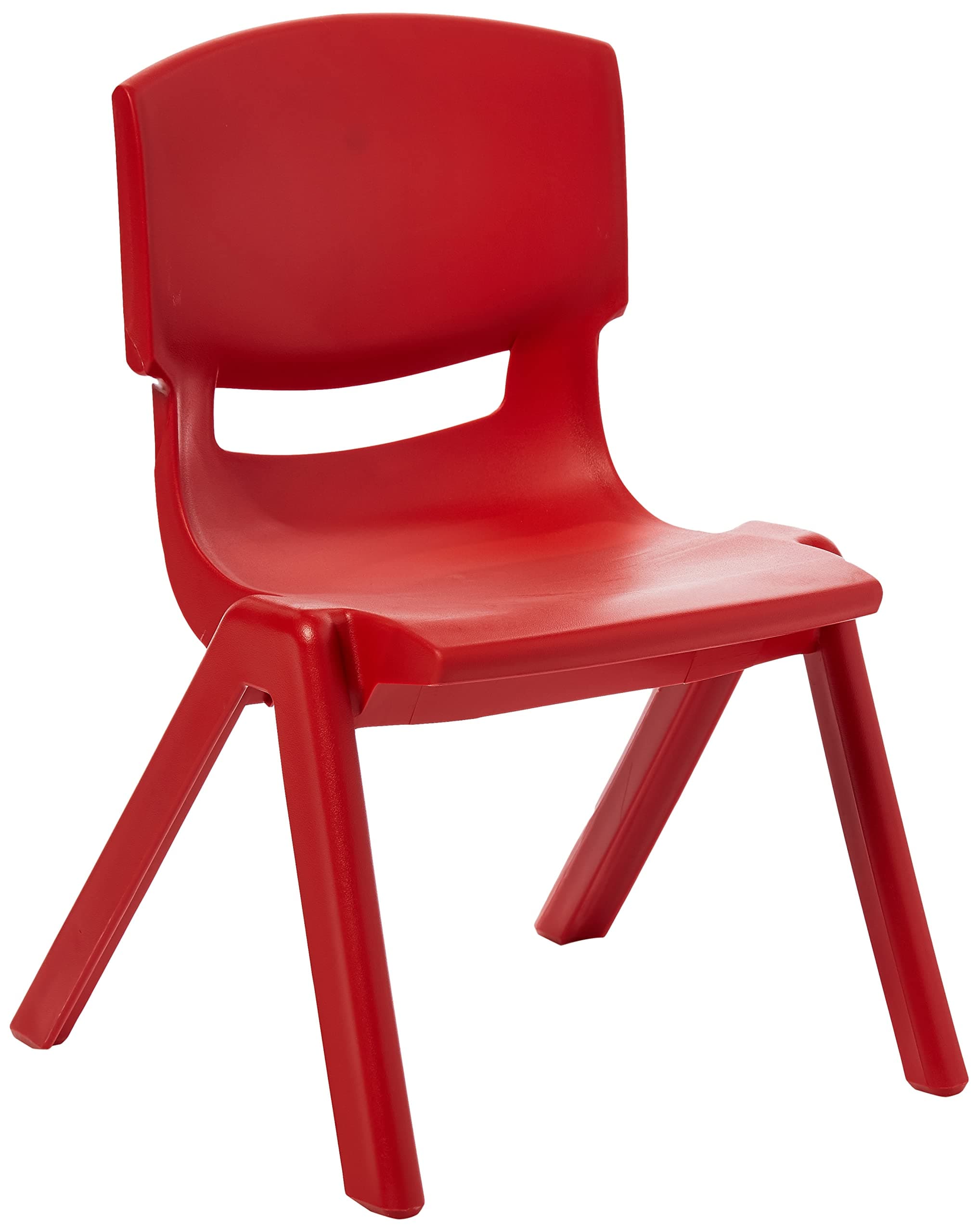 Plastic Junior Deluxe Chair, Red