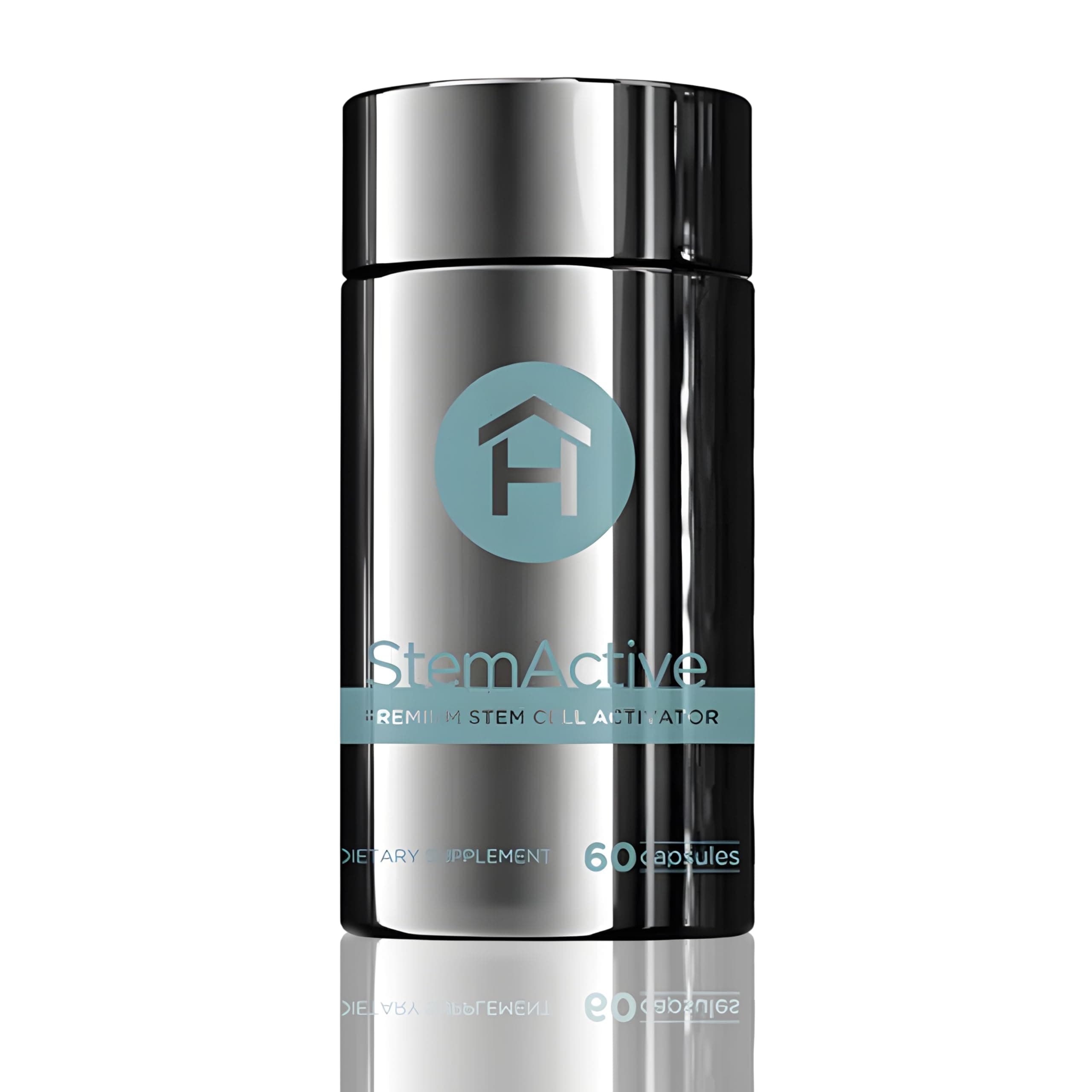 StemActive Stem Cell Support Supplement - 60 Capsules - Promotes Circulating Stem Cells - Premium Stem Cell Activator - Madagascar Aloe Macrolada - Blue Green Algae