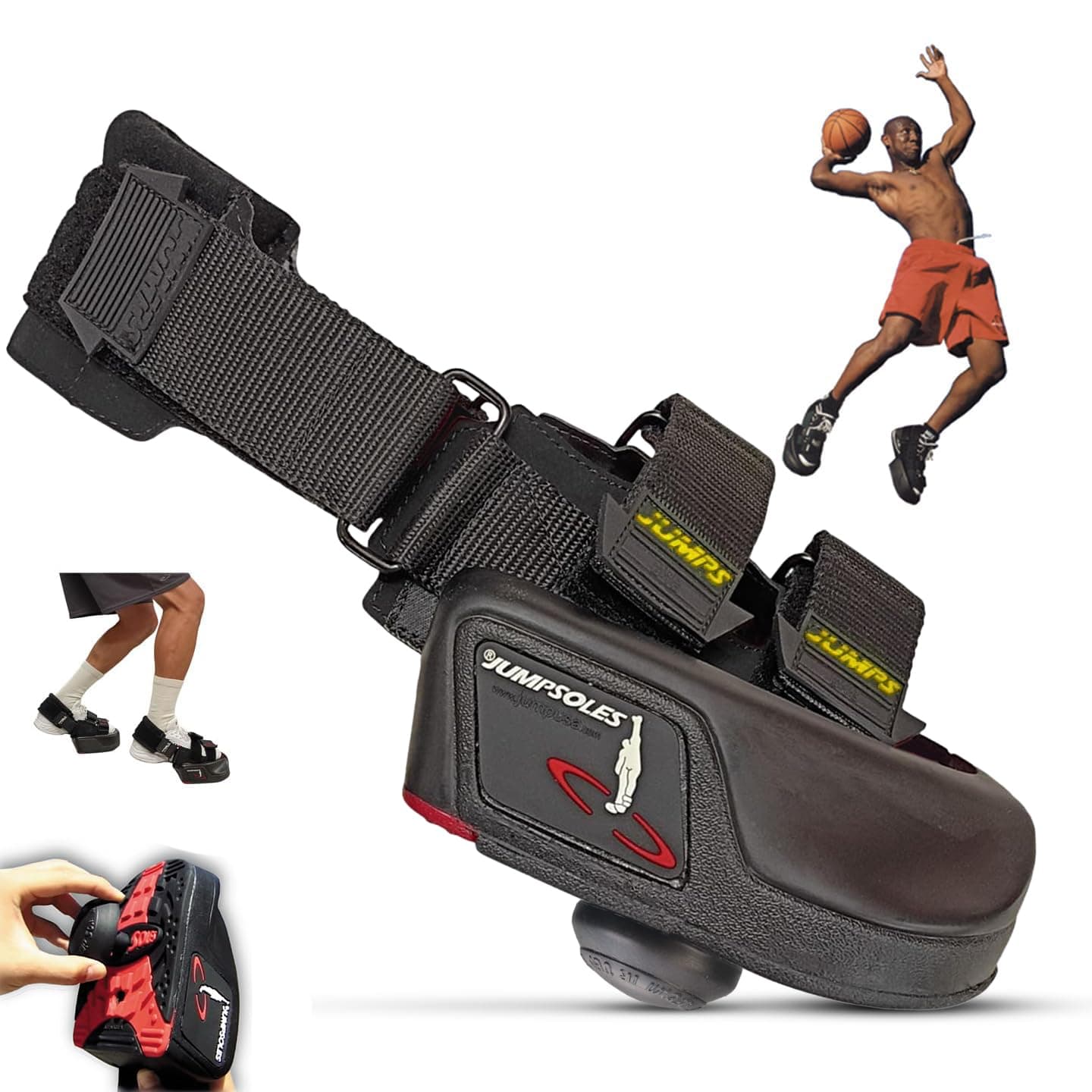 Jump Training System – Vertical Leap Speed & Agility Trainer Improves Foot & Ankle Strength Jump Shoes for Achilles & Plantar Fasciitis Relief