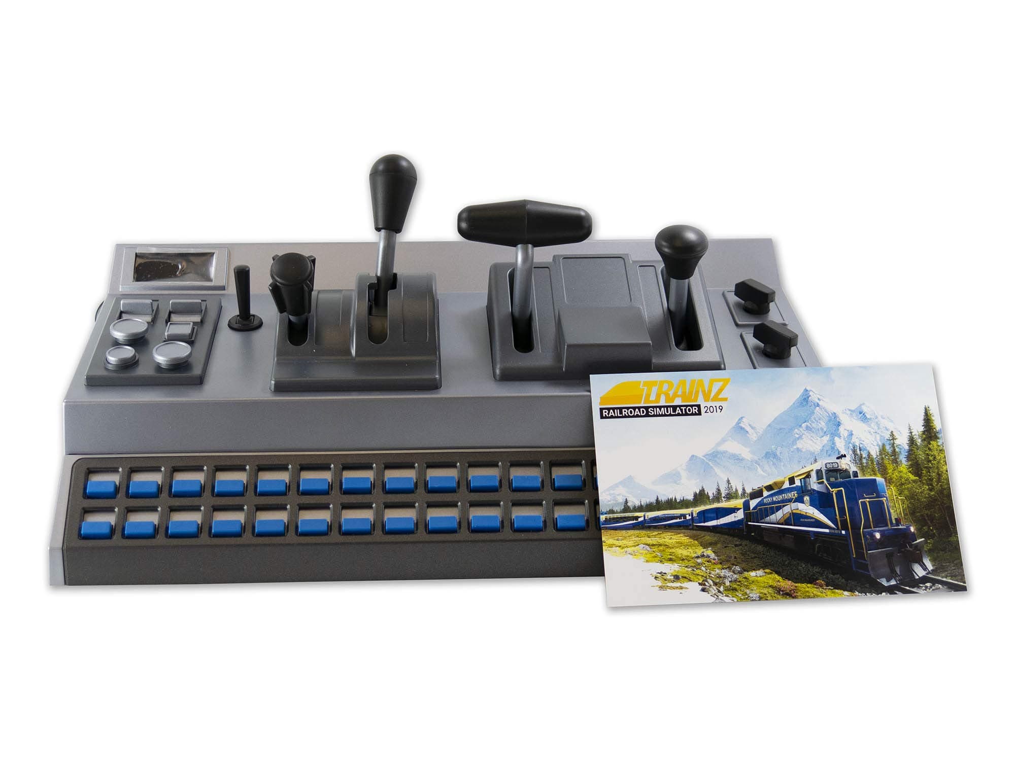 RailDriver USB Desktop Train Cab Controller with Trainz Railroad Simulator 2020