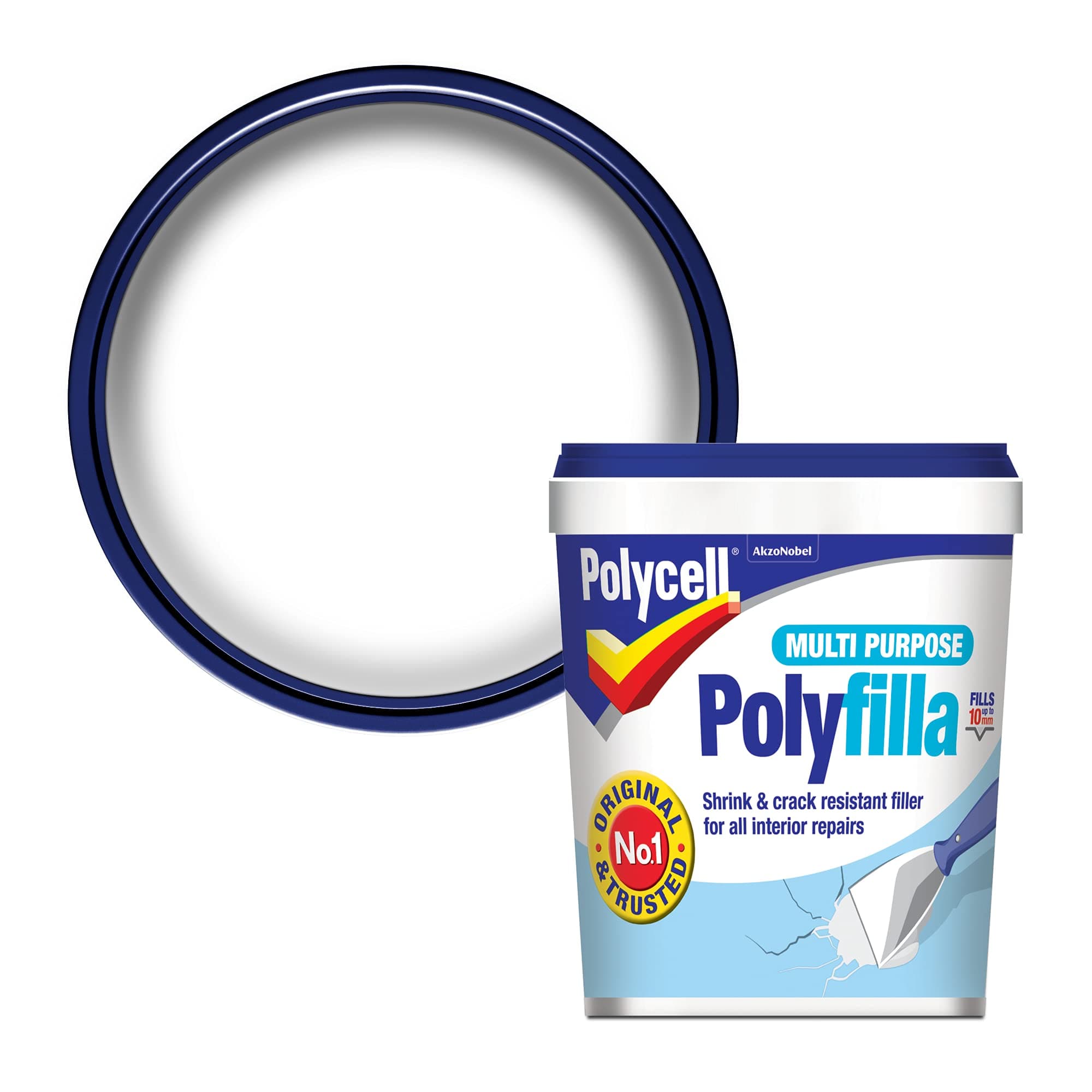 Polycell Multi Purpose Polyfilla - Ready Mixed 1KG