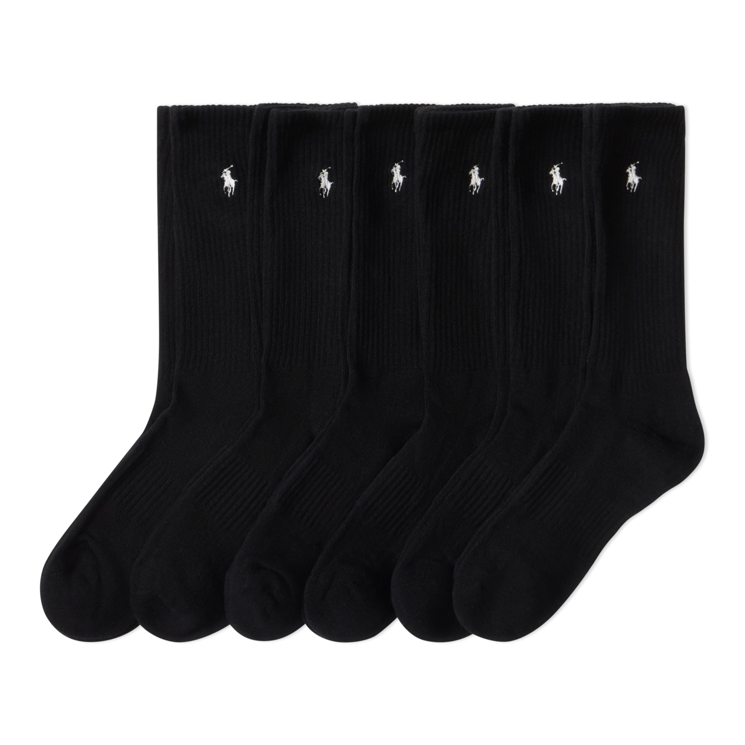 POLO RALPH LAUREN Men's Performance Crew Socks 6 Pack