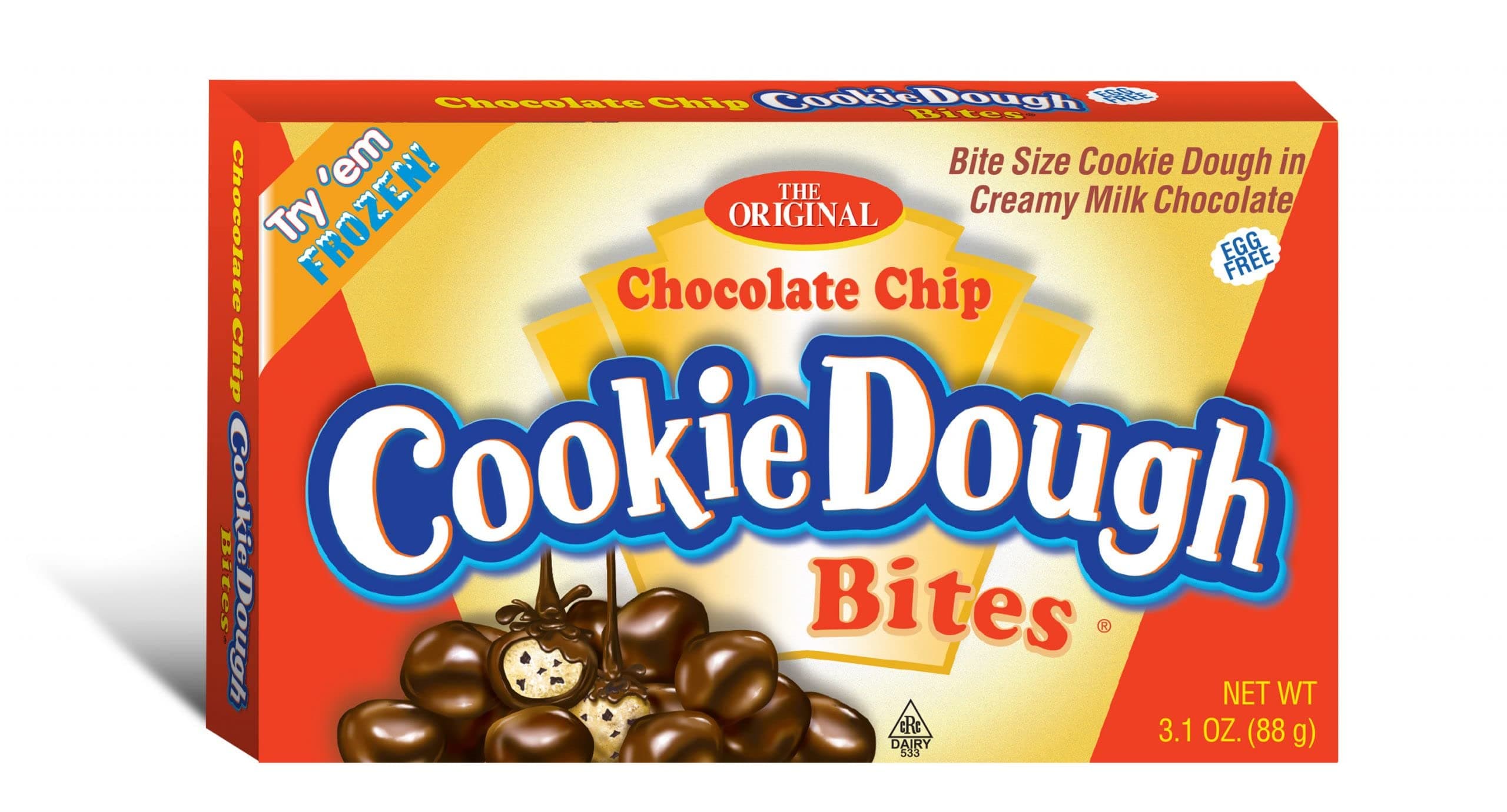 Orig Cookie Dough Bites 88G