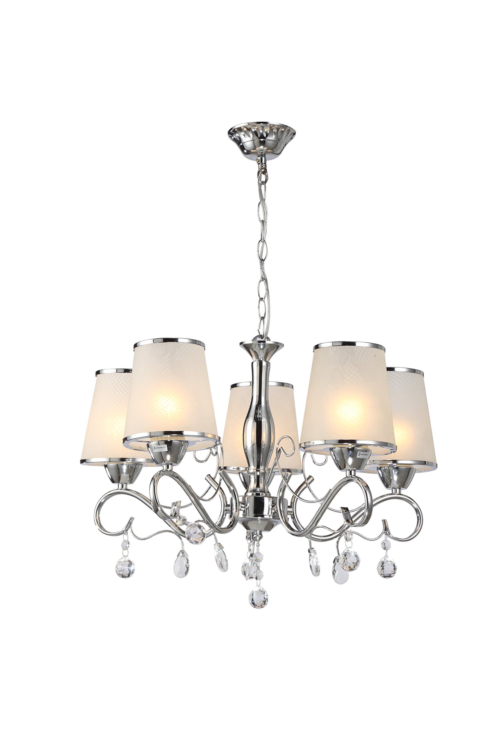 The Light Studio Chrome Hanging Light