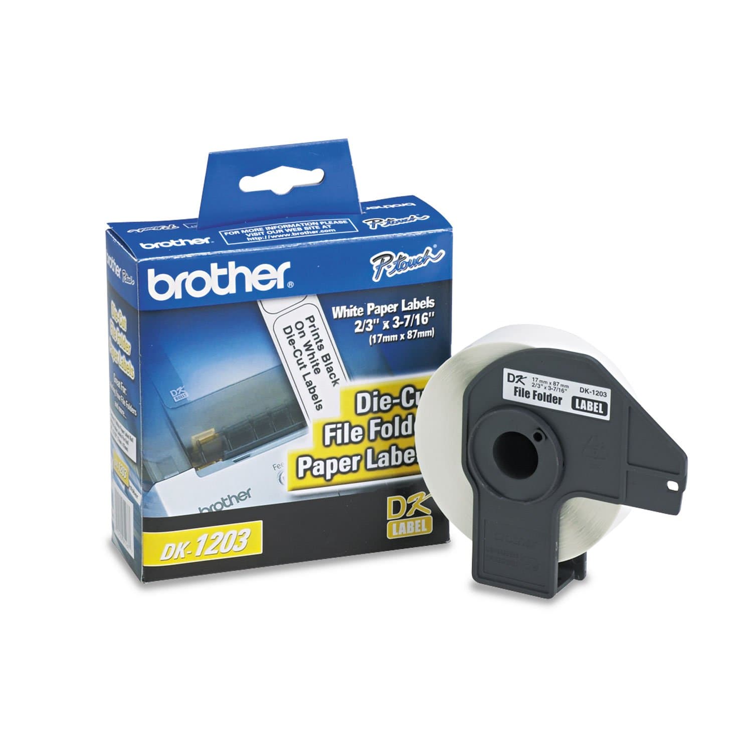 Brother DK-1203 File Folder Label Roll