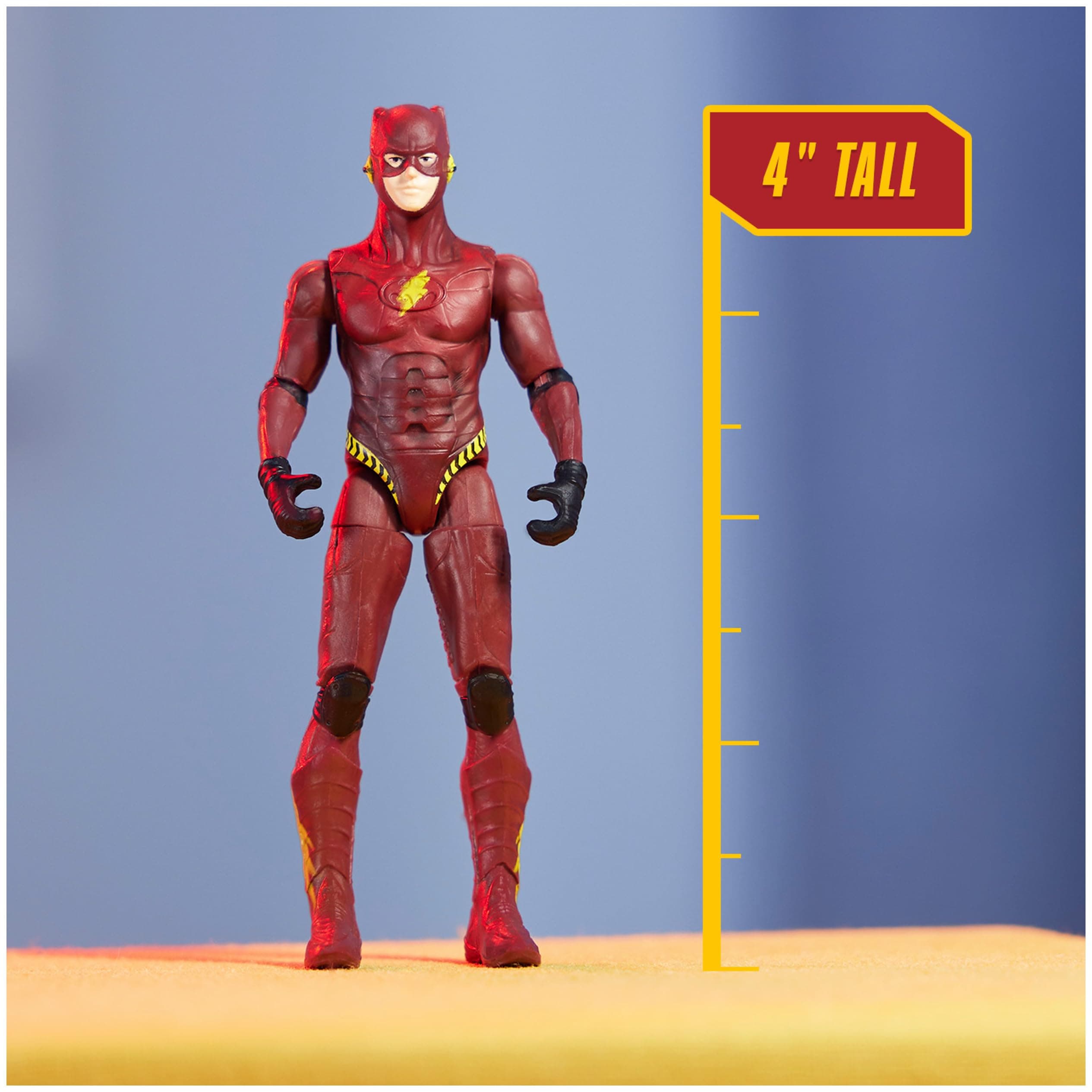 DC Comics, The Flash Ultimate Figure Set (Amazon Exclusive), 5 Action Figures with Accessories, 4-inch Collectible Kids Toys for Boys and Girls 3+