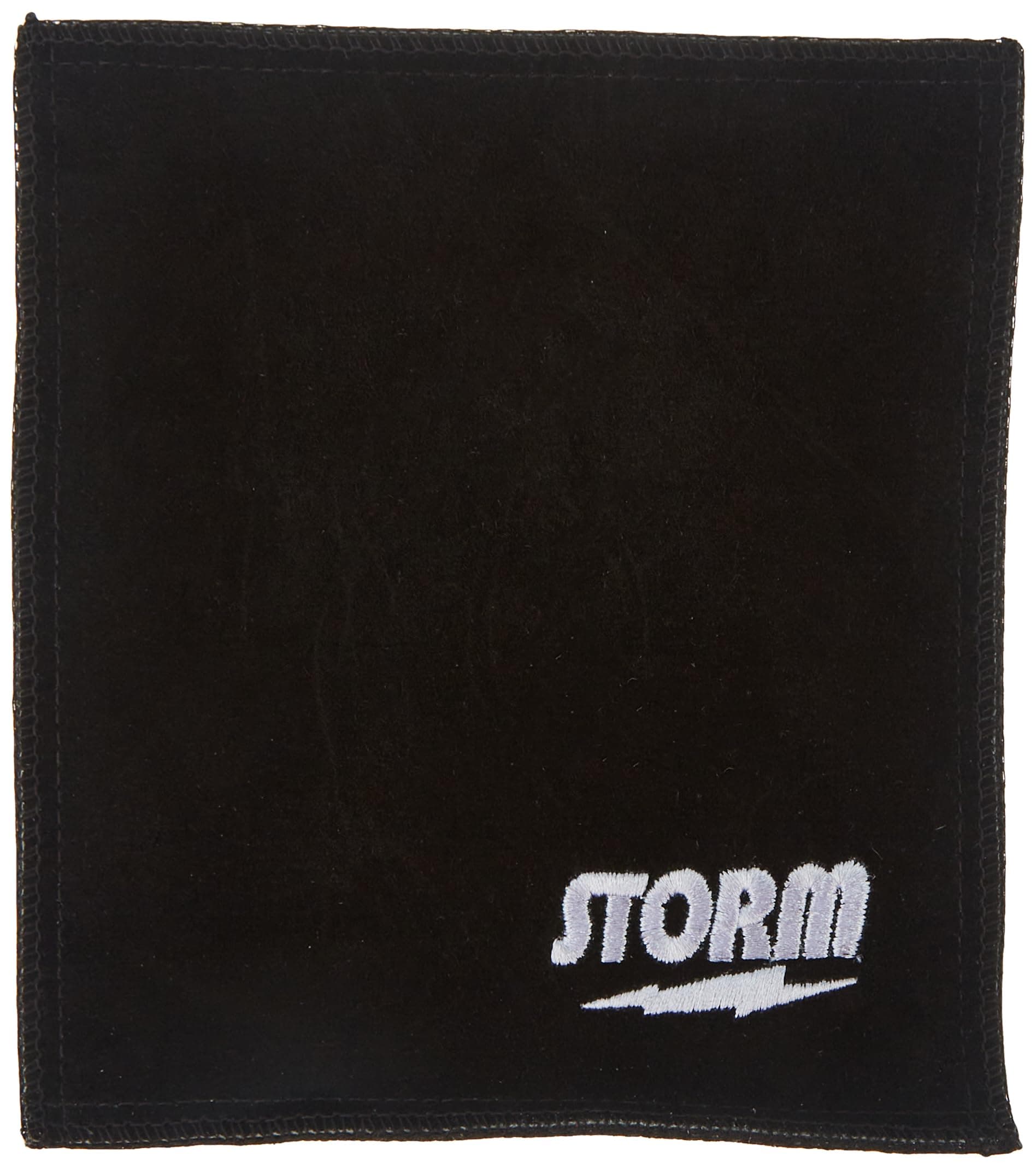 Bowling Shammy Bowling Ball Cleaning Pad Black, 8"x8"x1"