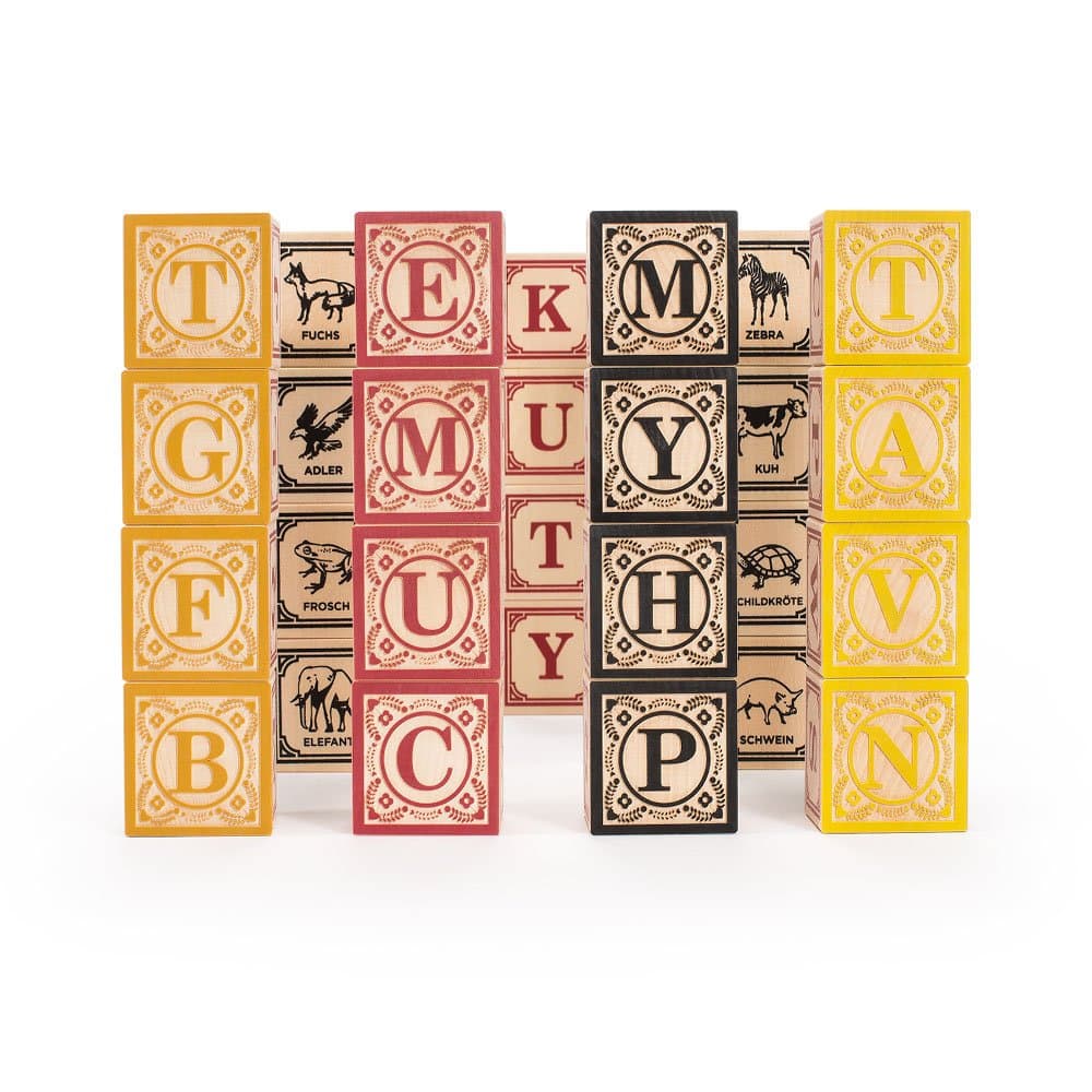 German ABC Blocks - Made in USA