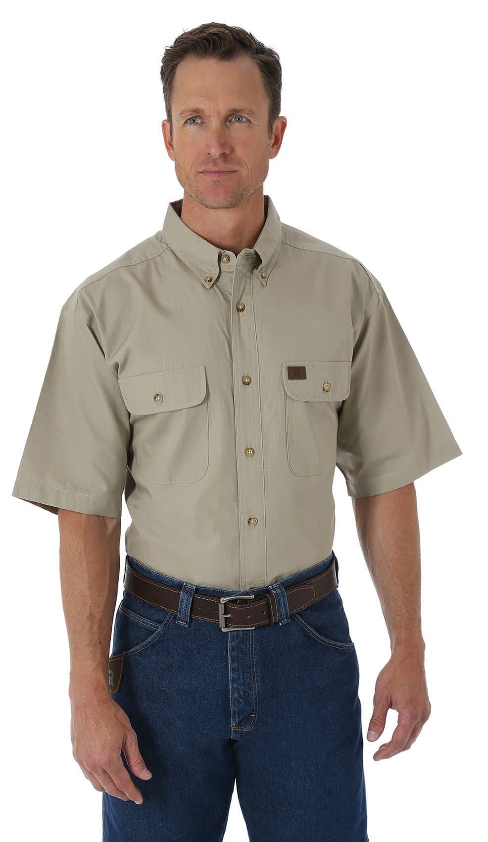 Men's Short Sleeve Riptop Work Shirt