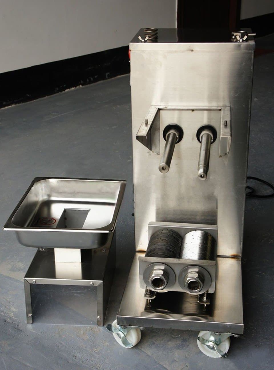 New Meat Cutting Machine Meat Slicer Cutter Processing Machine 220V/110V (QE 500KG/H)