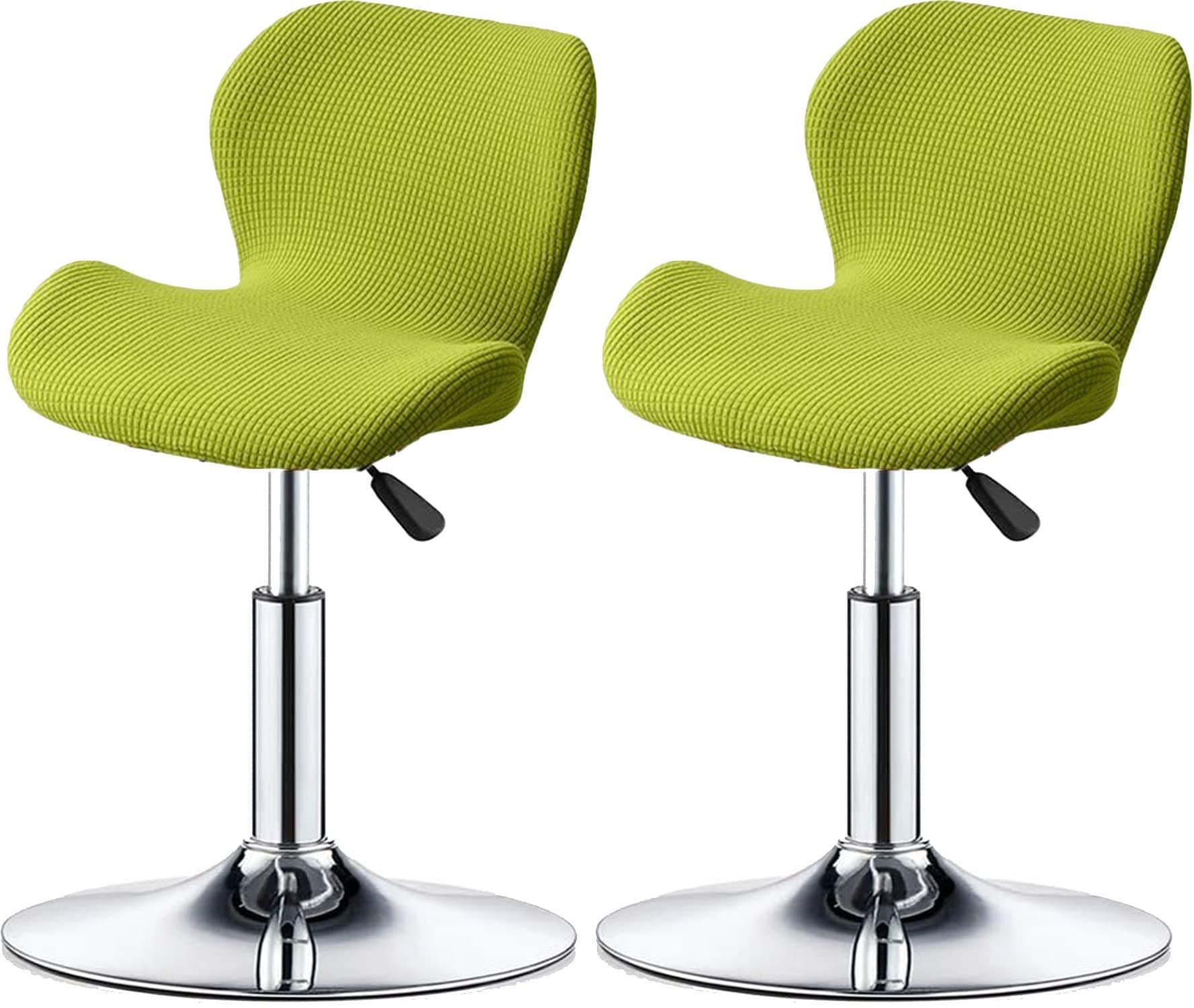 ELYSYSRL Bar Stool Cover Set of 2/4/6 Shell Back Adjustable Swivel Bar Stools Slipcover,Barstool Protector Covers for Dining Room Kitchen (Color : #5, Size : 2pcs)